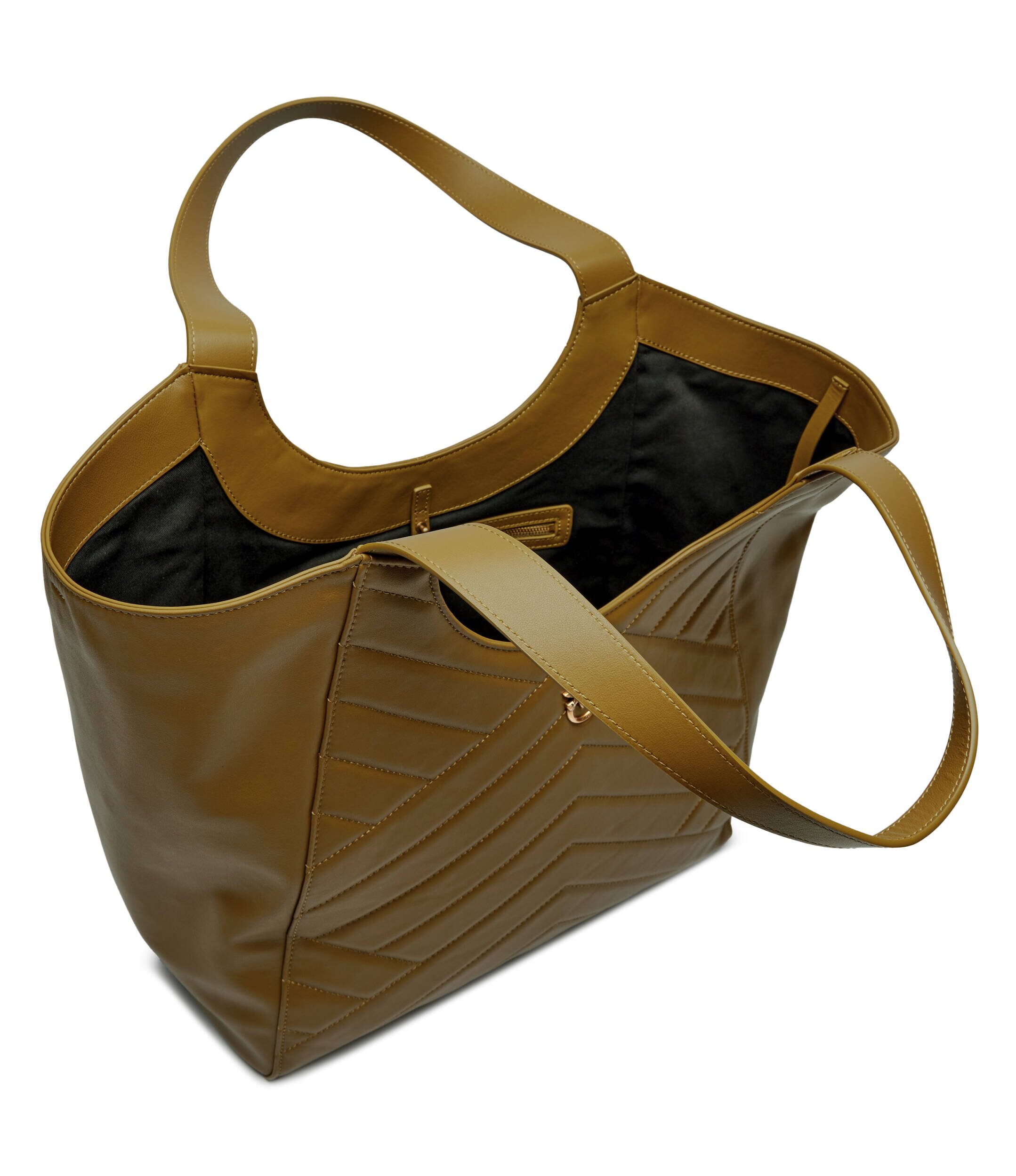 Pinko De piele geantă shopper Puzzle