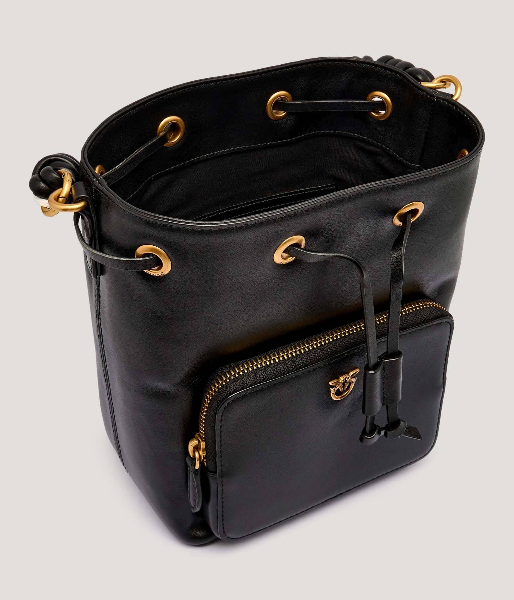 Pinko De piele geantă tip sac Cargo