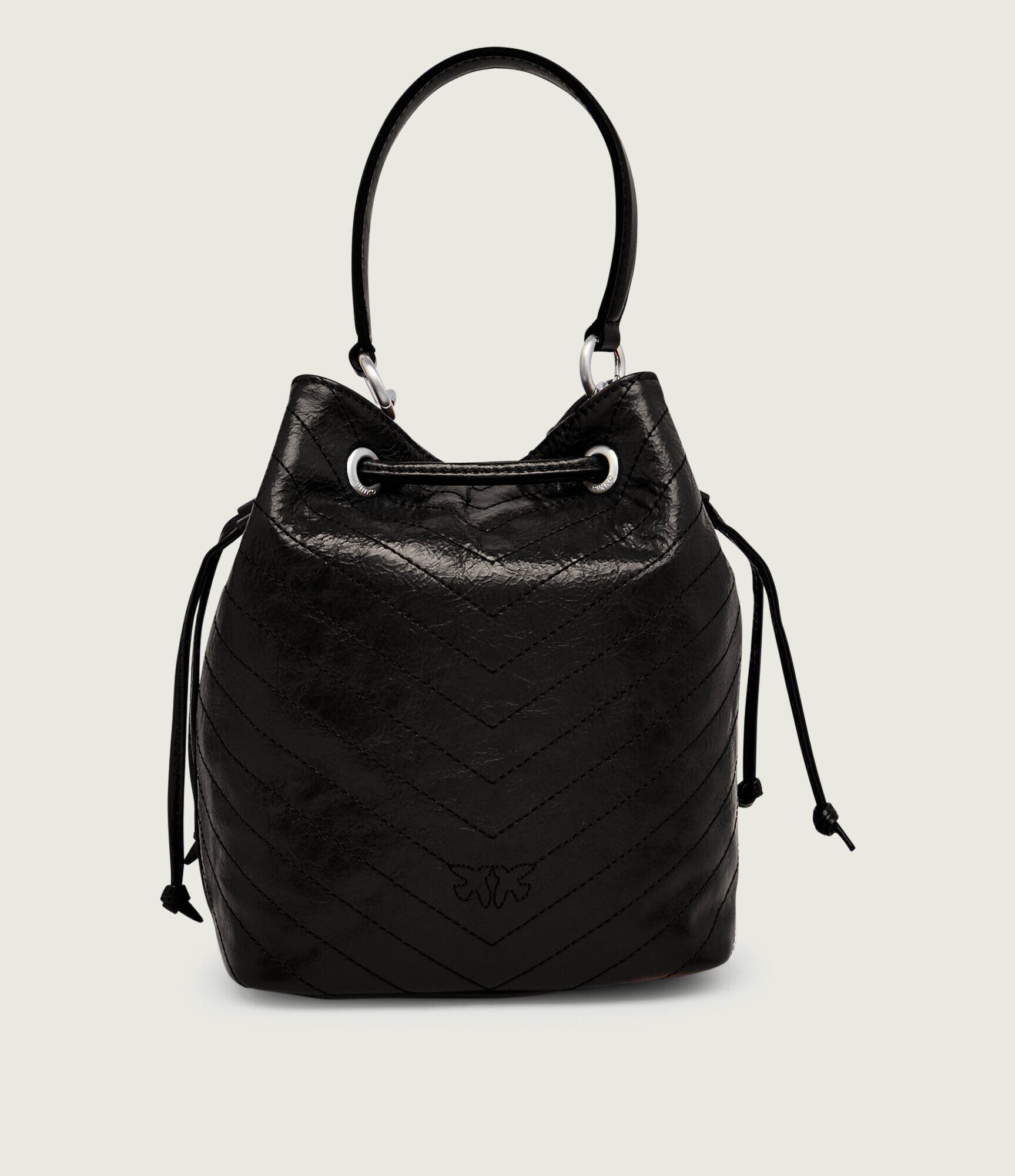 Pinko De piele geantă tip sac Cargo Bucket