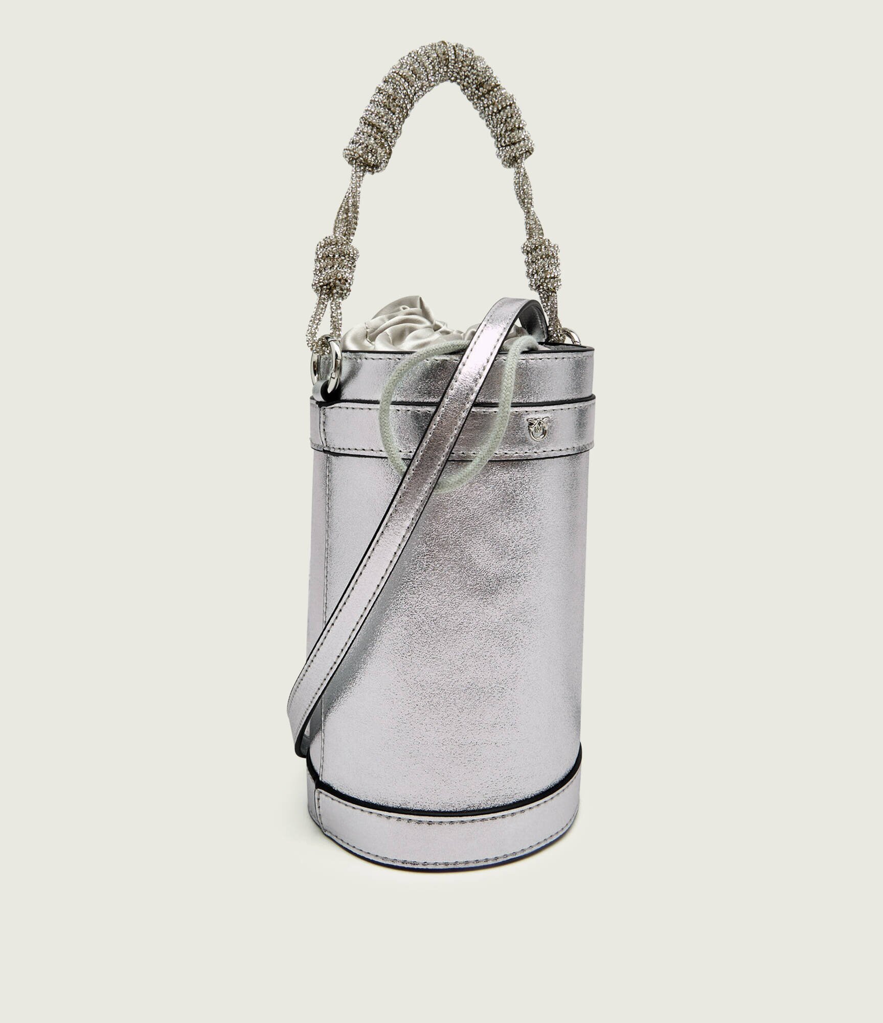 Pinko De piele geantă tip sac MINI BUCKET