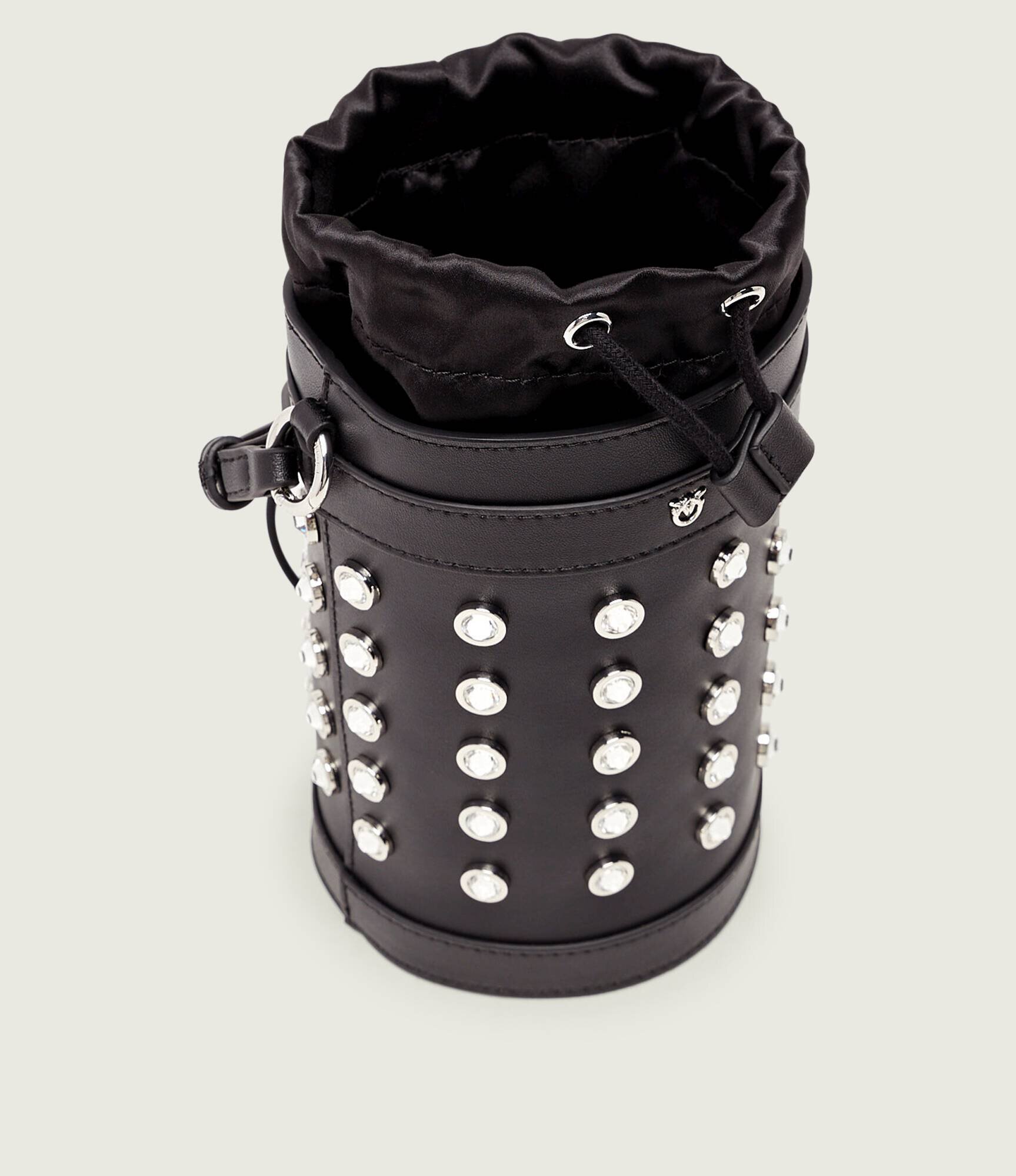 Pinko De piele geantă tip sac MINI BUCKET