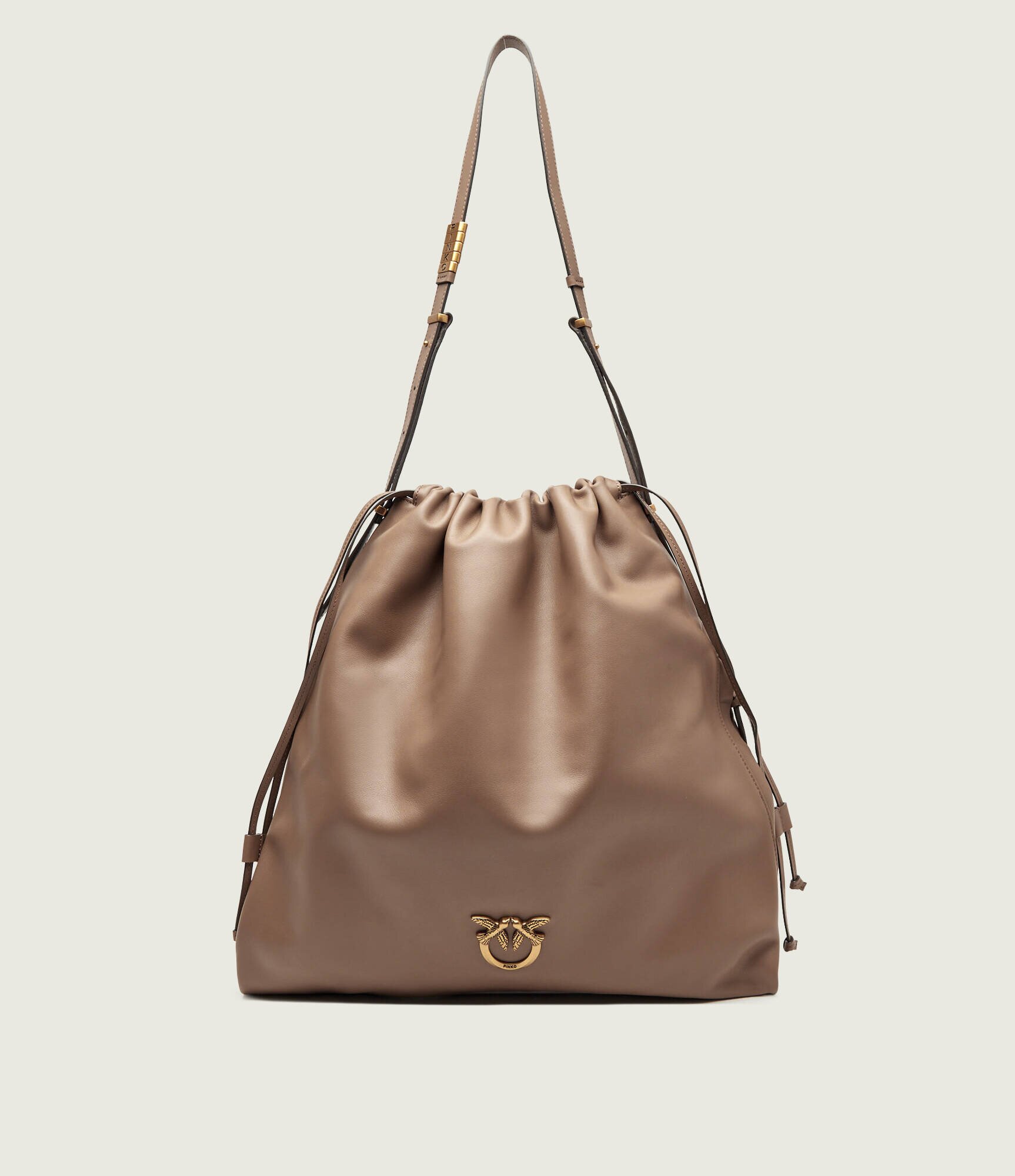 Pinko De piele geantă tip sac SLOUCHY EXTRA