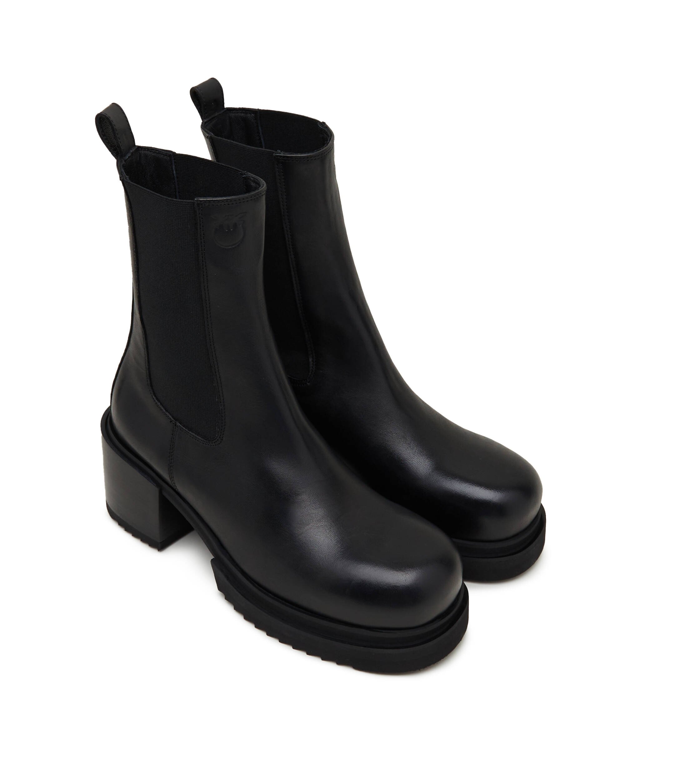 Pinko De piele ghete chelsea Parry