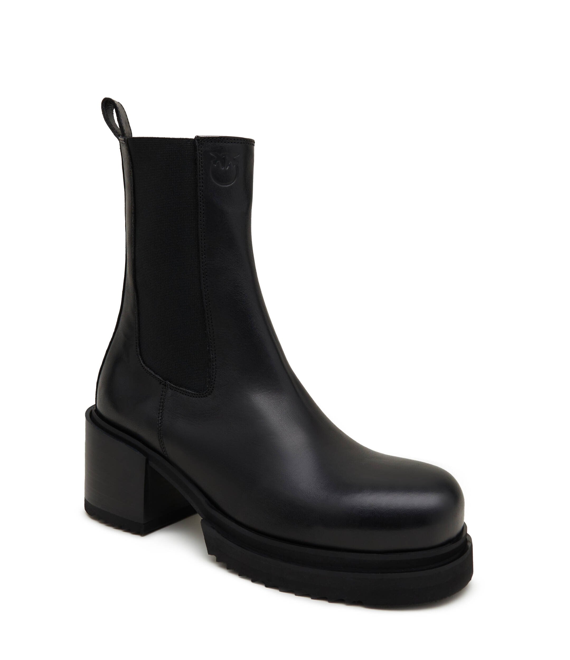 Pinko De piele ghete chelsea Parry