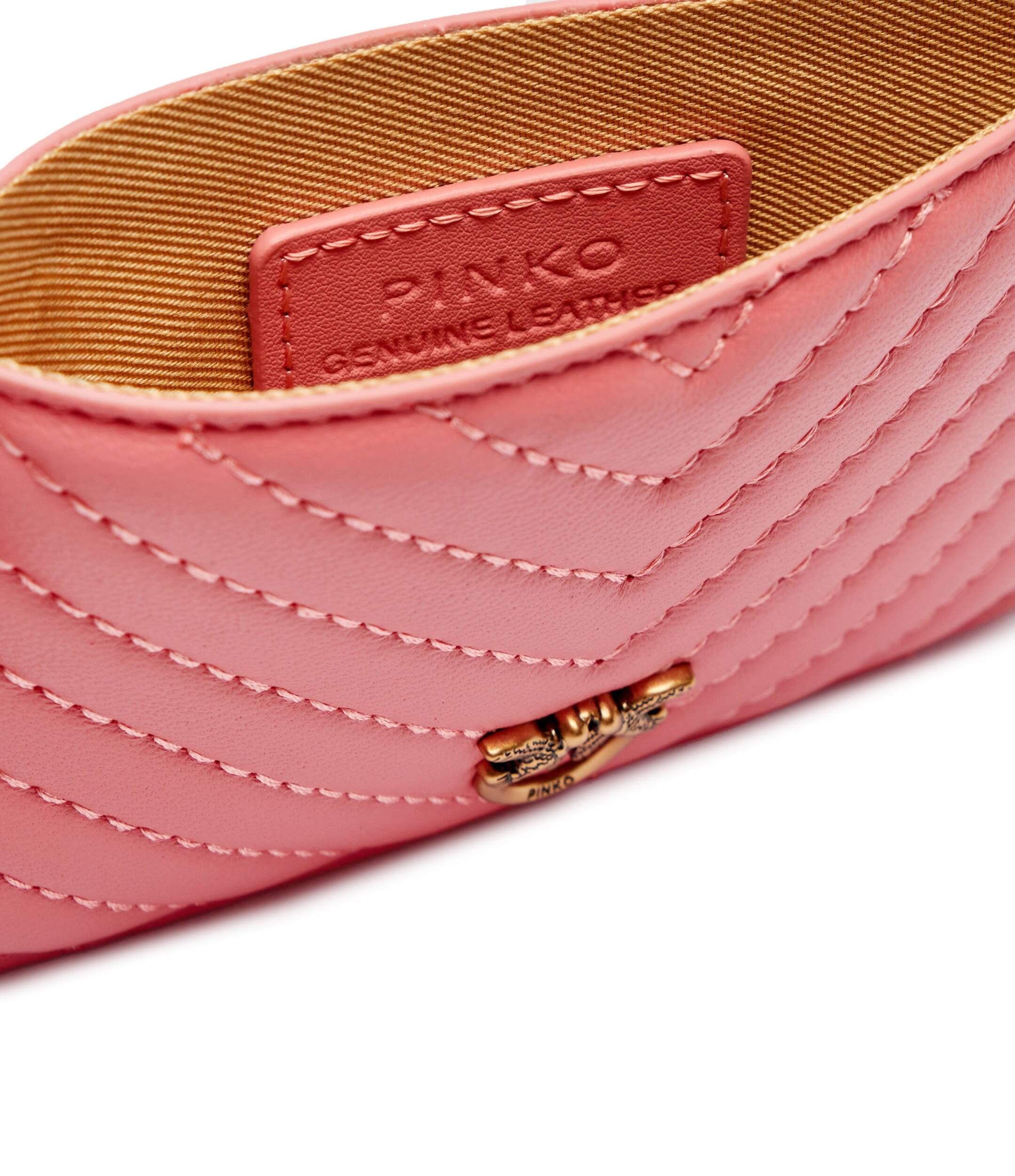 Pinko De piele husă pentru carduri