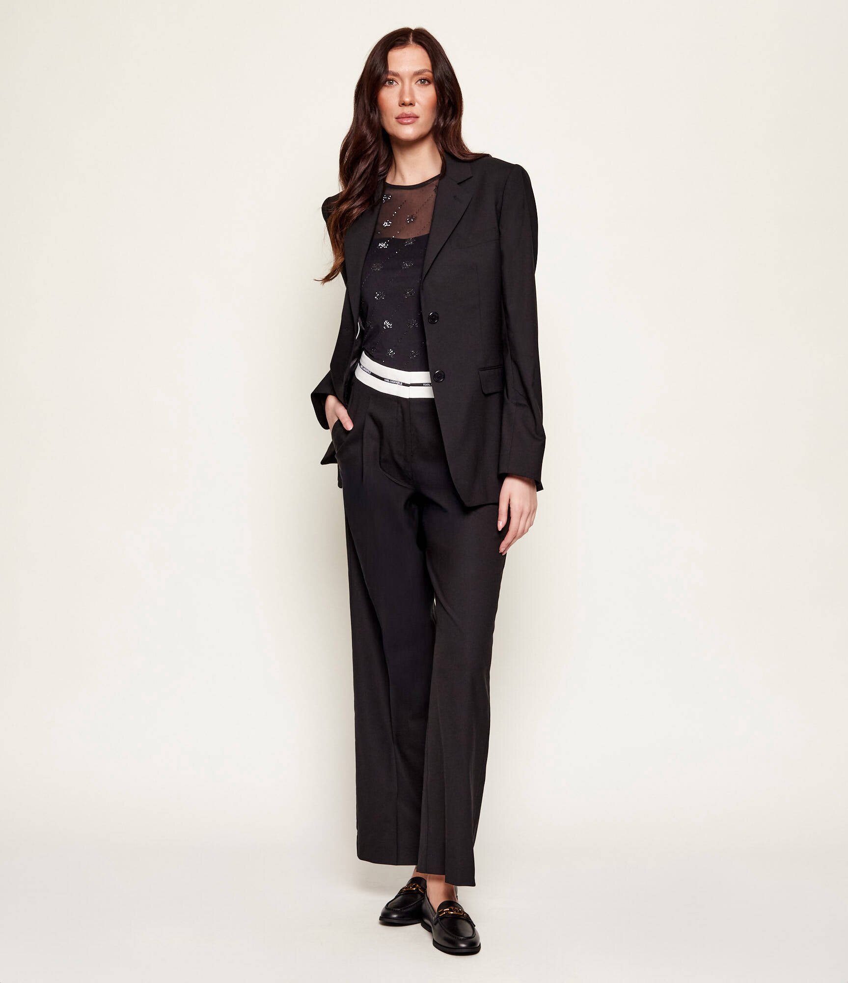 Pinko De piele mocasini NATY 05