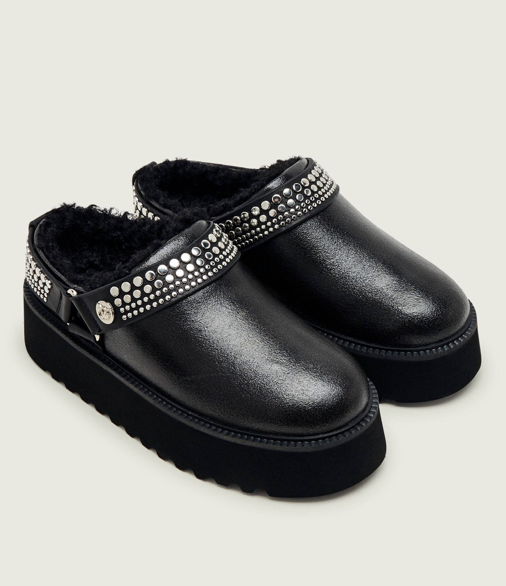 Pinko De piele mules (încălțăminte) Martina 05