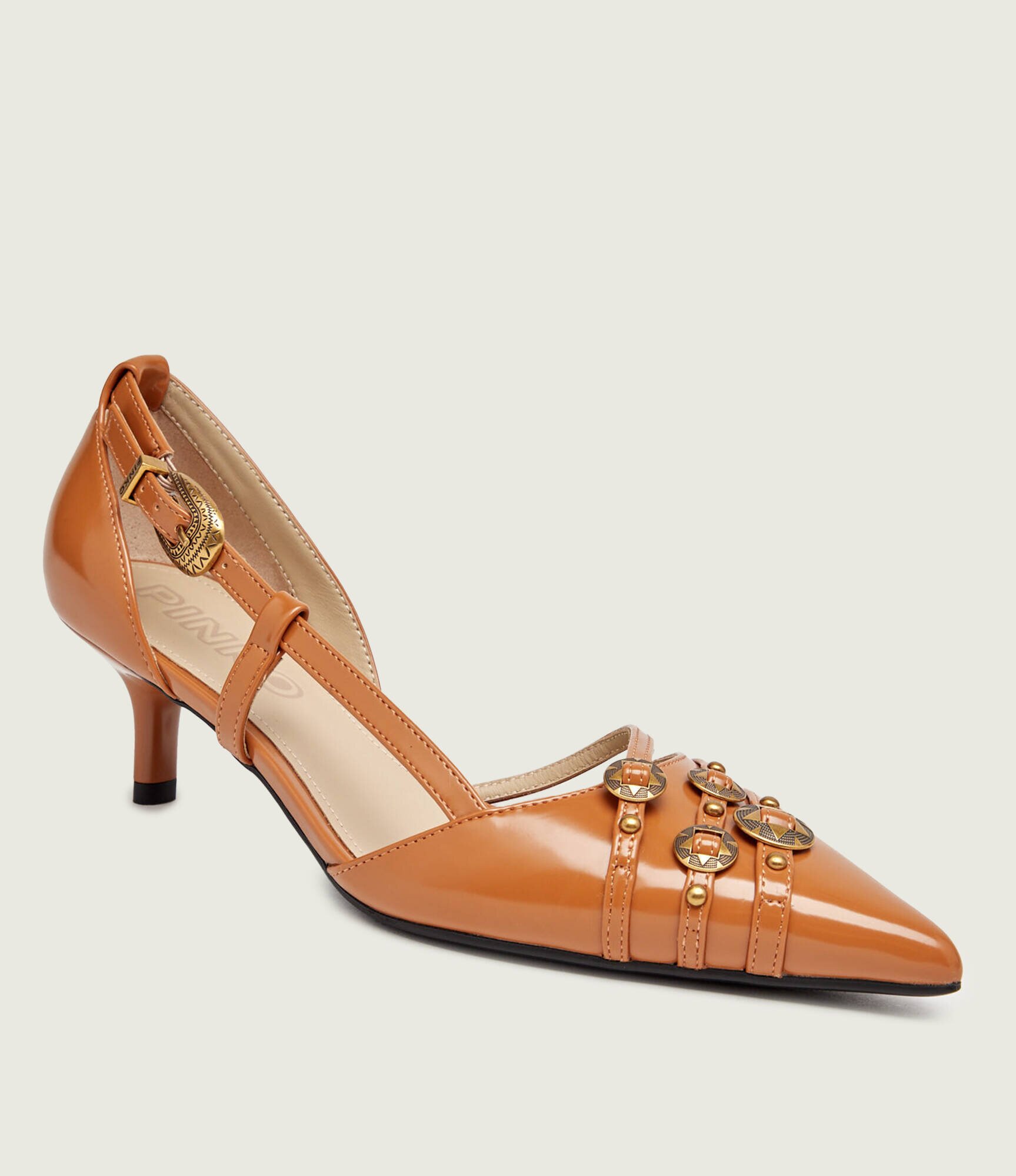 Pinko De piele pantofi Gloria 16 cu adaos de piele