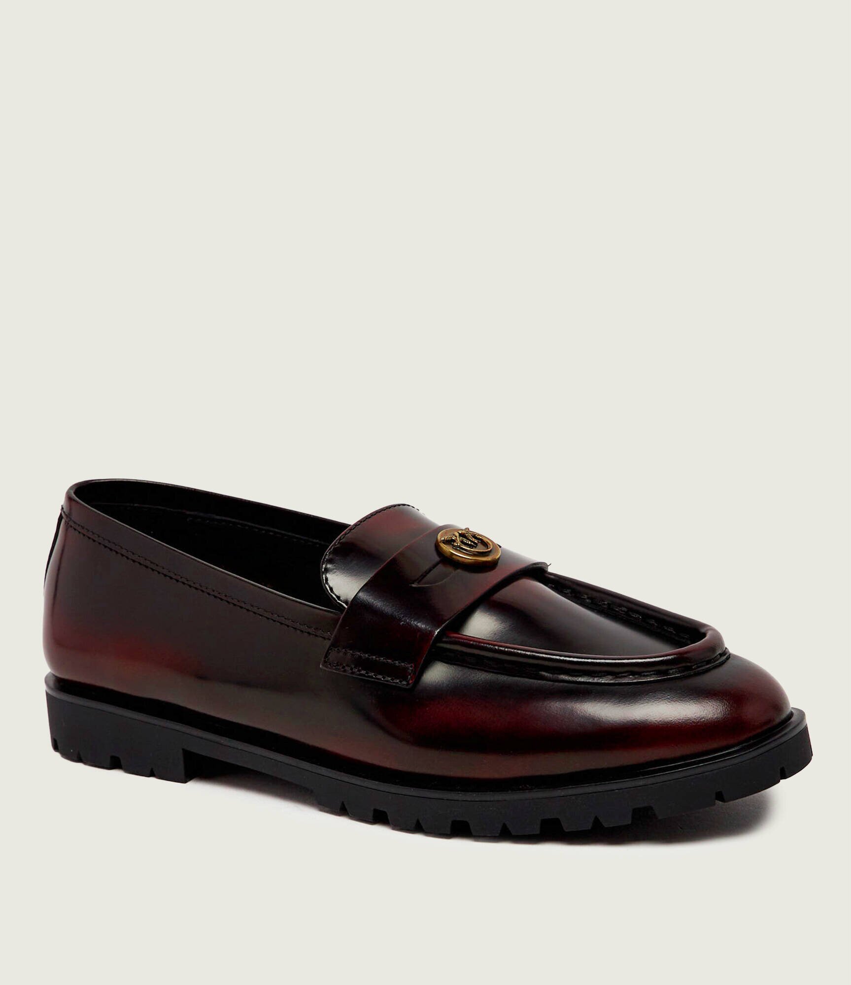Pinko De piele pantofi loafer Nora 07