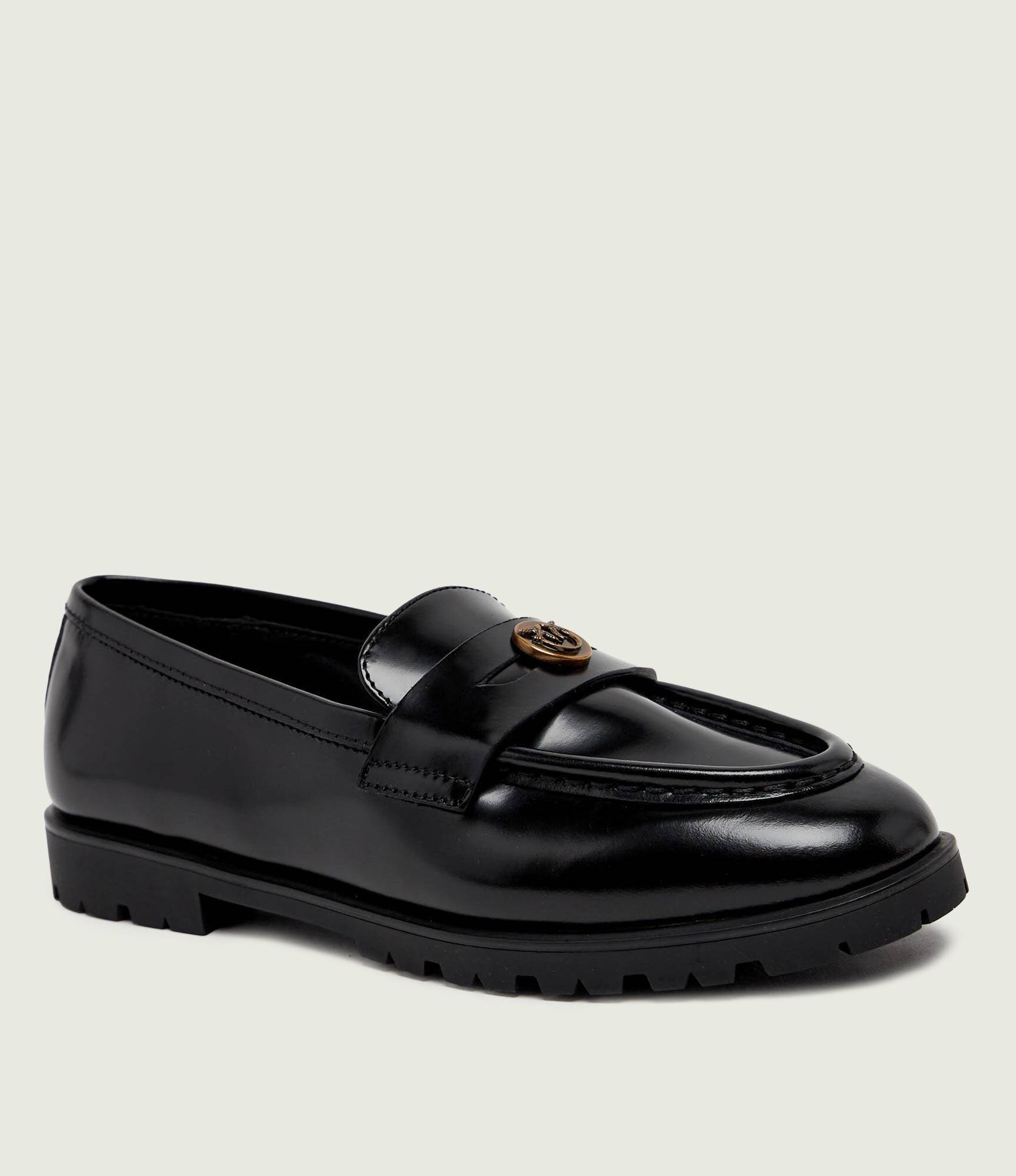 Pinko De piele pantofi loafer Nora 07