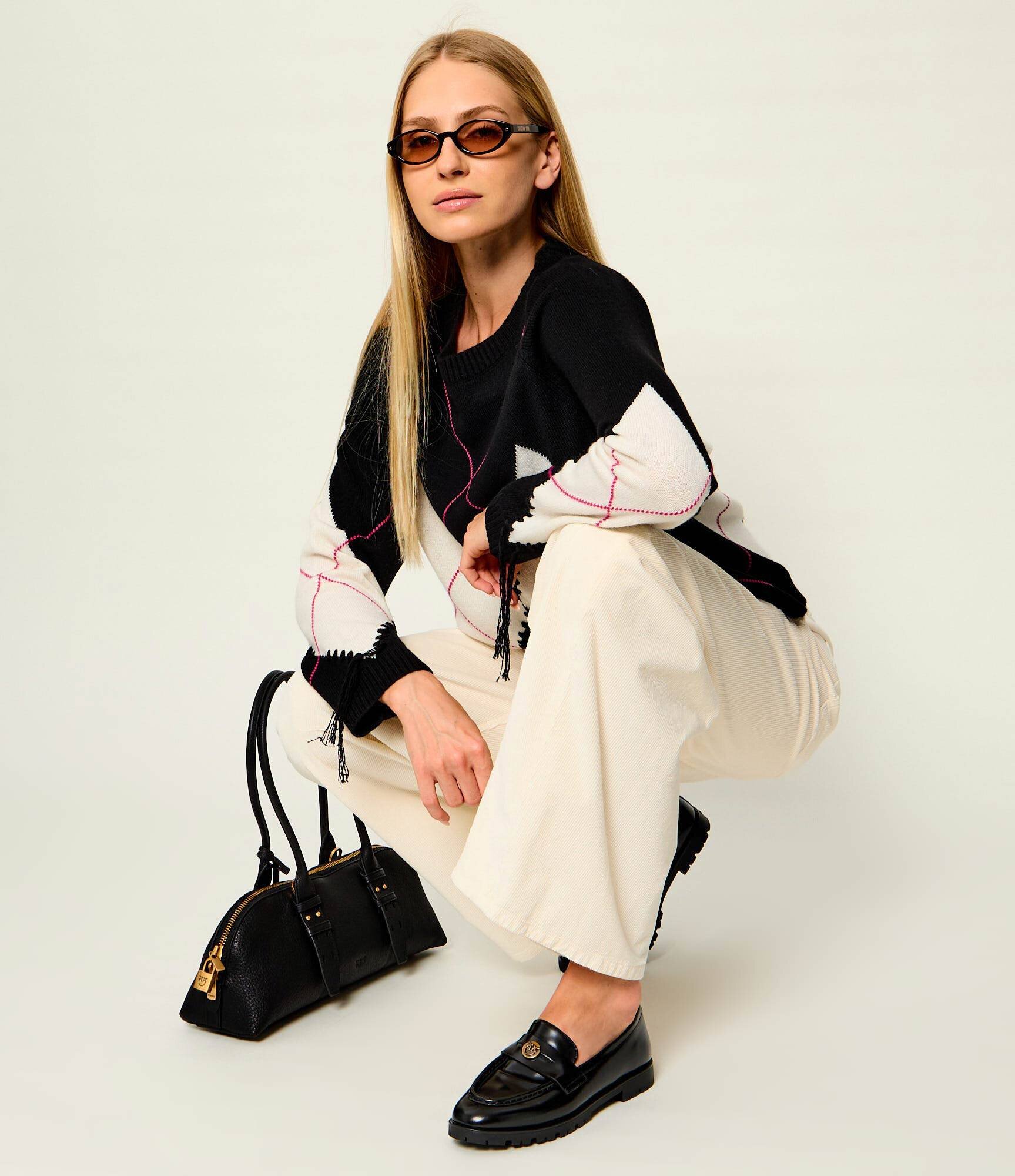 Pinko De piele pantofi loafer Nora 07