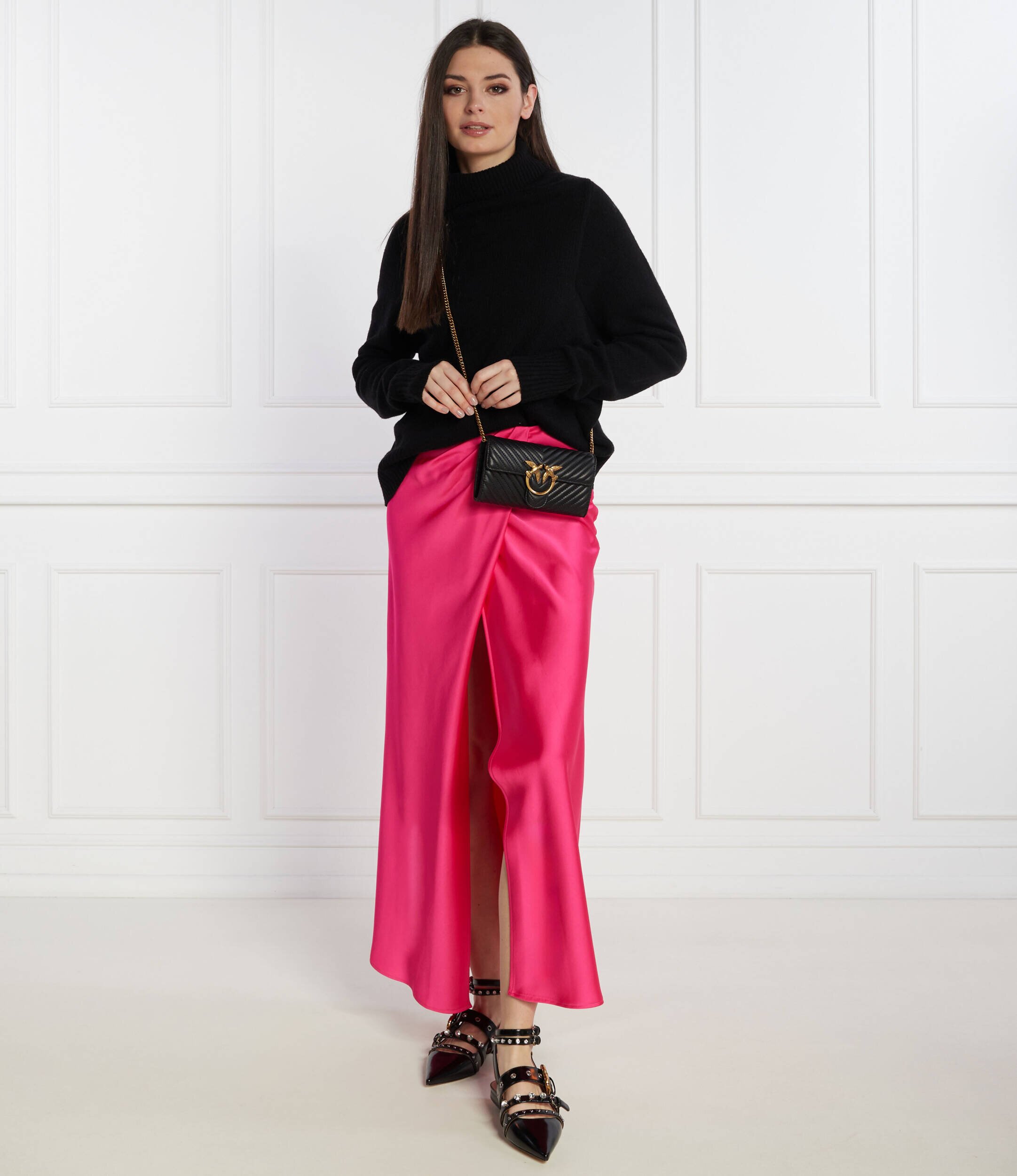 Pinko De piele portofel + curea