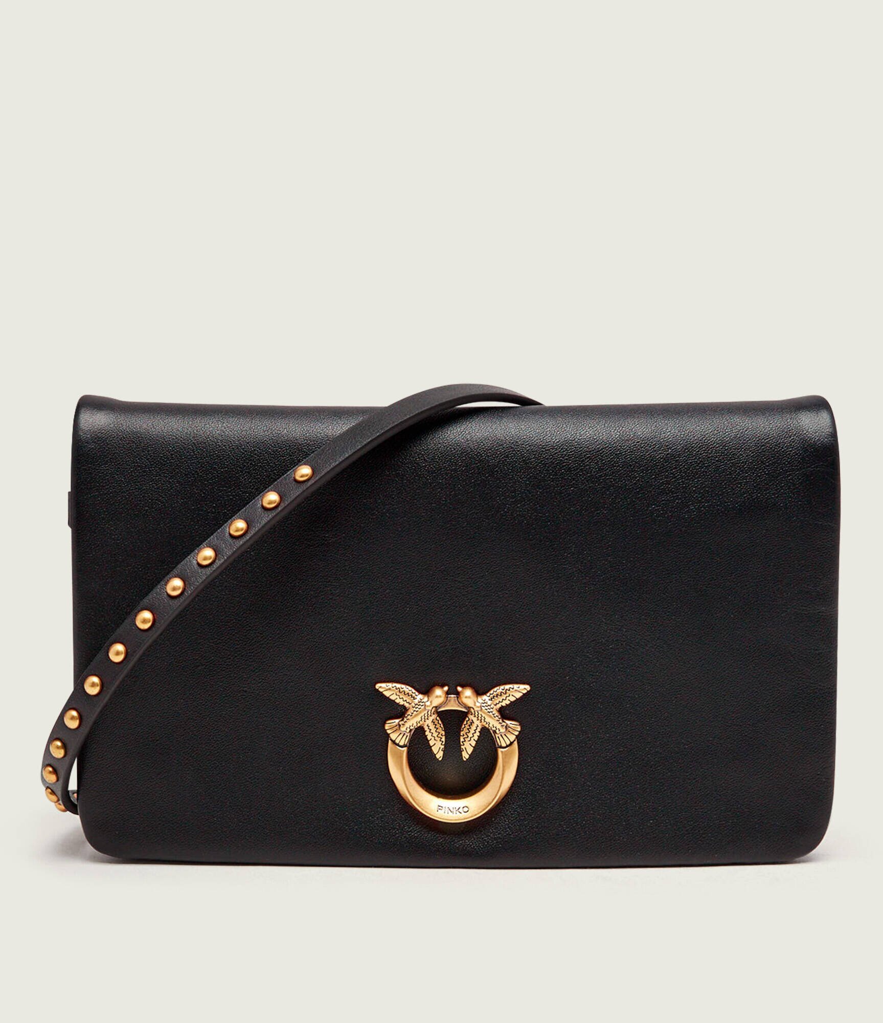 Pinko De piele poșetă plic Click Soft Horizontal Mini