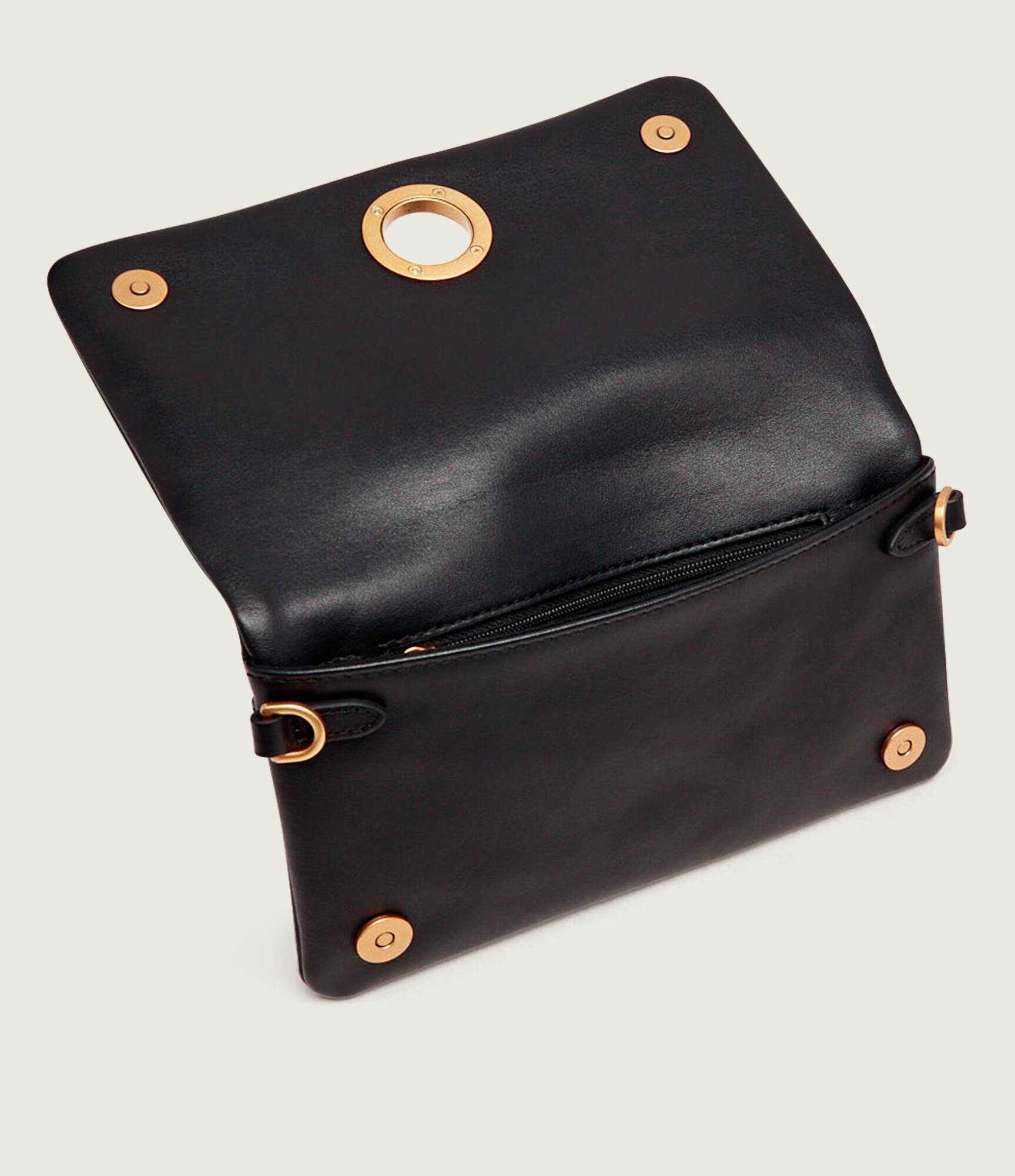 Pinko De piele poșetă plic Click Soft Horizontal Mini