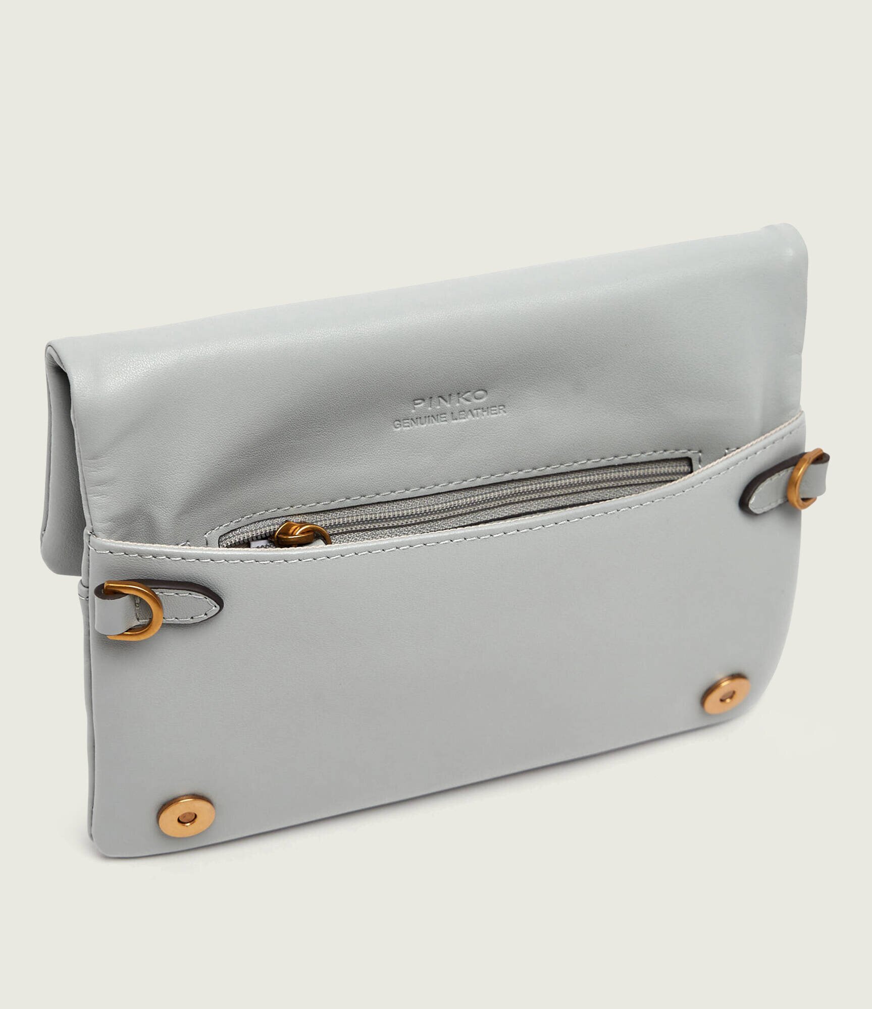Pinko De piele poșetă plic CLICK SOFT HORIZONTAL MINI