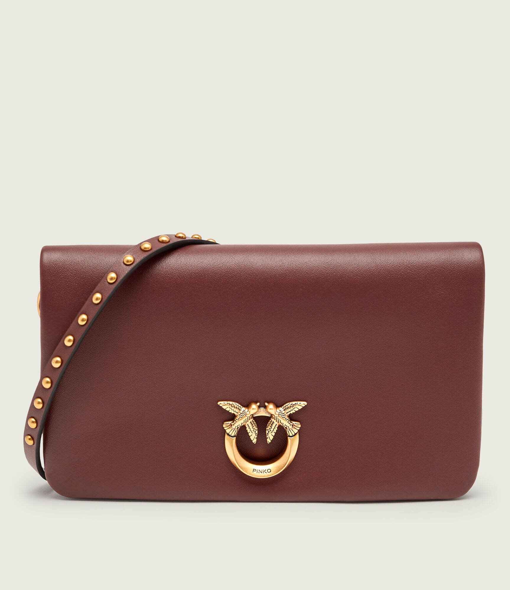 Pinko De piele poșetă plic Click Soft Horizontal Mini
