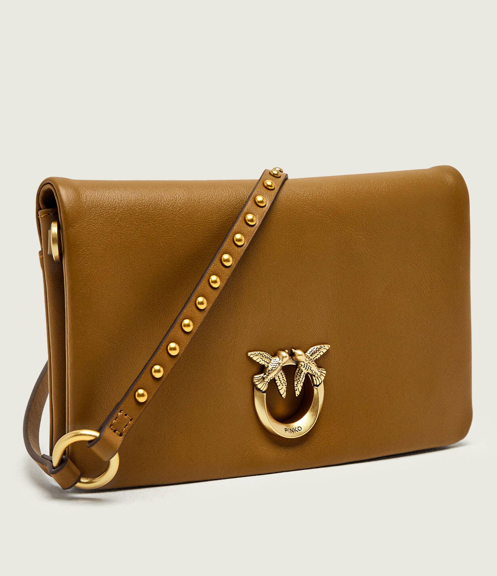 Pinko De piele poșetă plic Click Soft Horizontal Mini