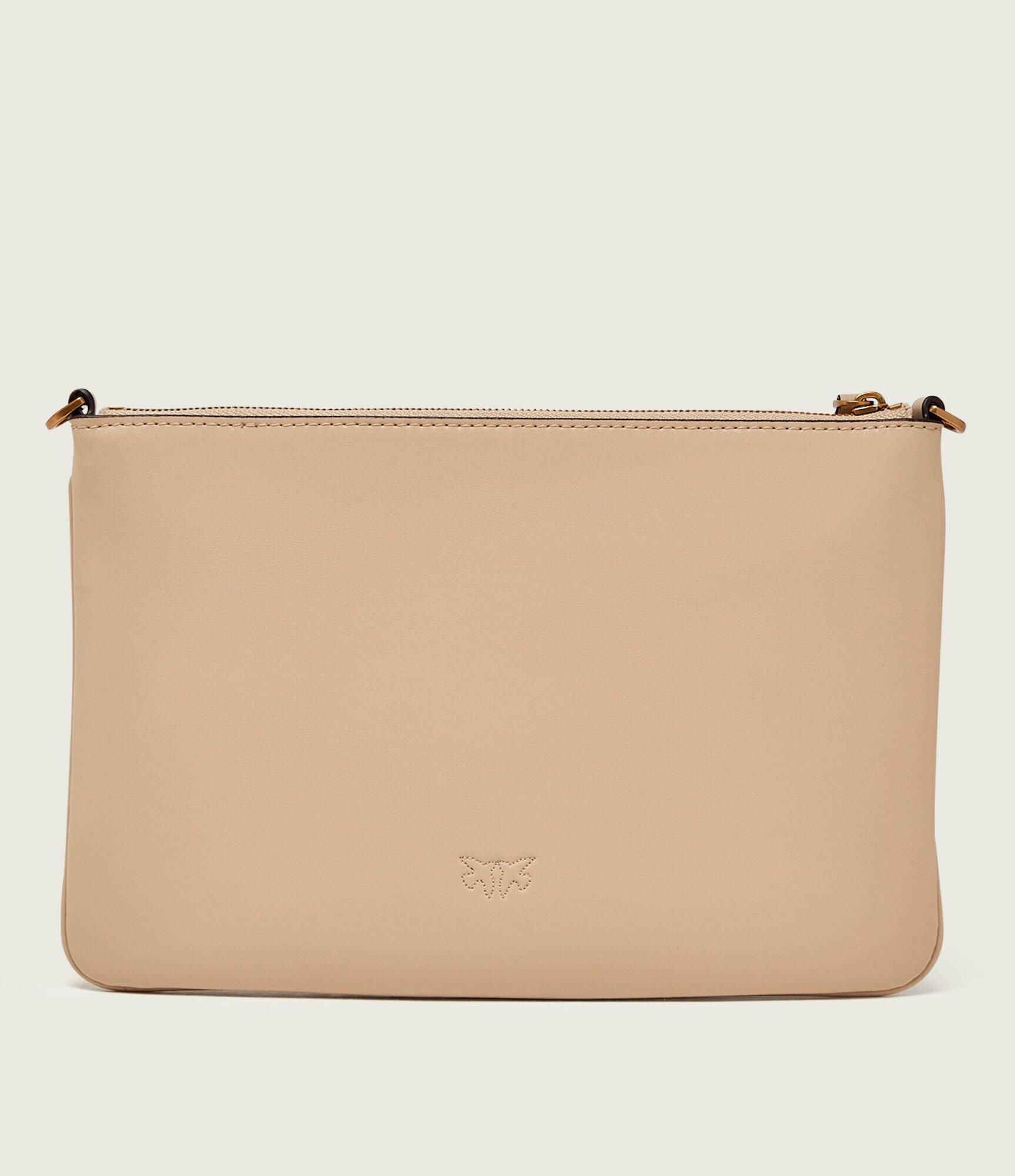 Pinko De piele poșetă plic Flat Classic Vitello Seta