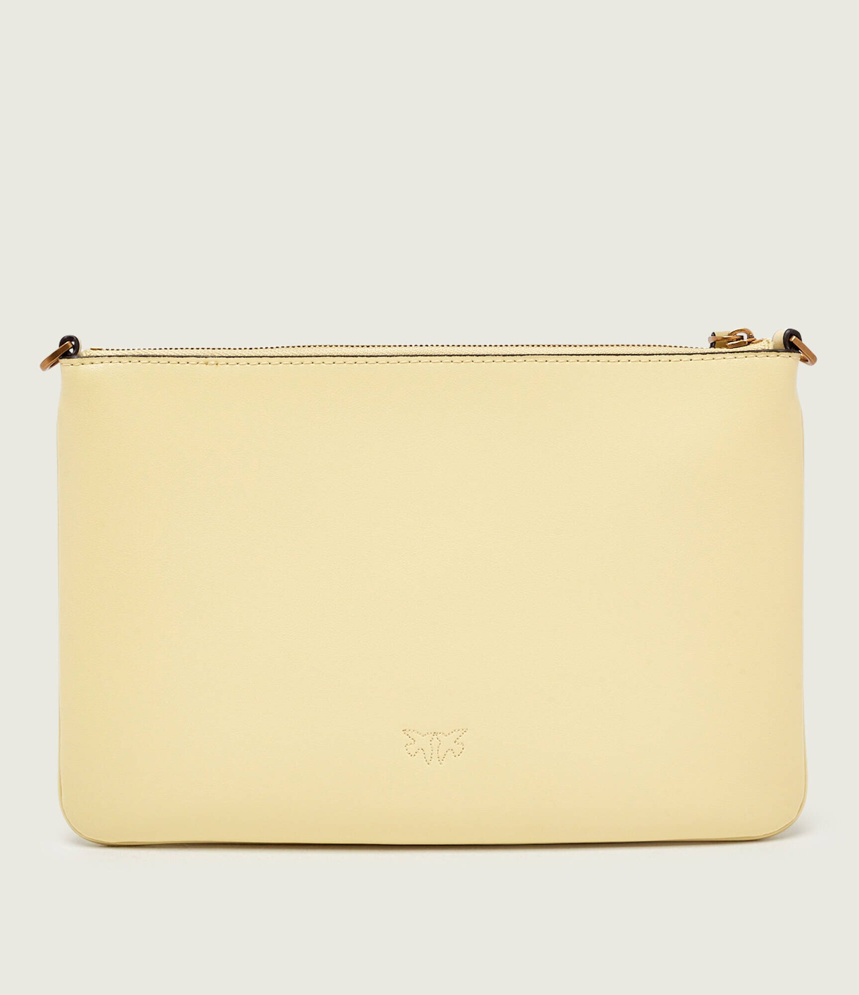 Pinko De piele poșetă plic Flat Classic Vitello Seta