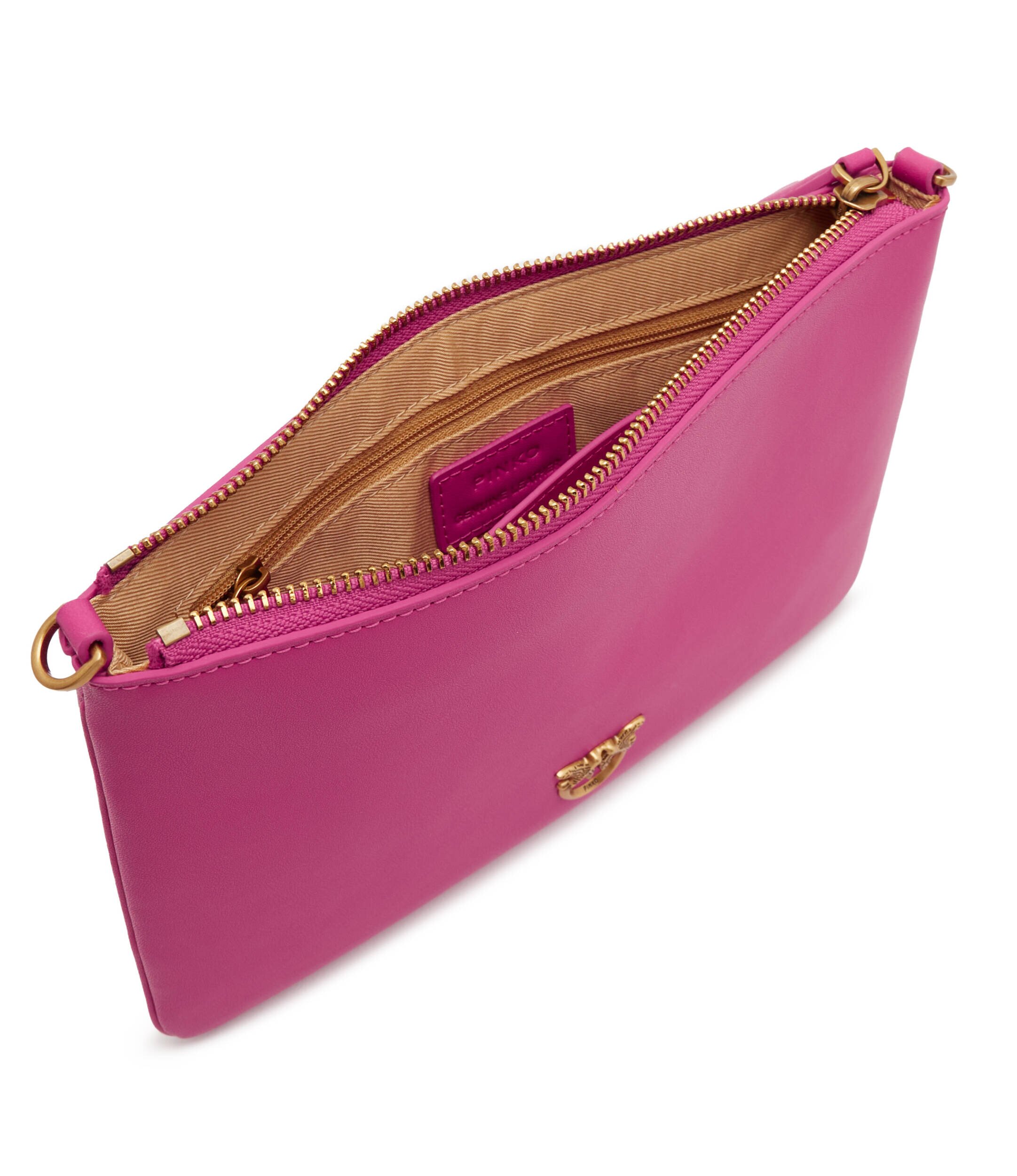 Pinko De piele poșetă plic Flat Classic Vitello Seta
