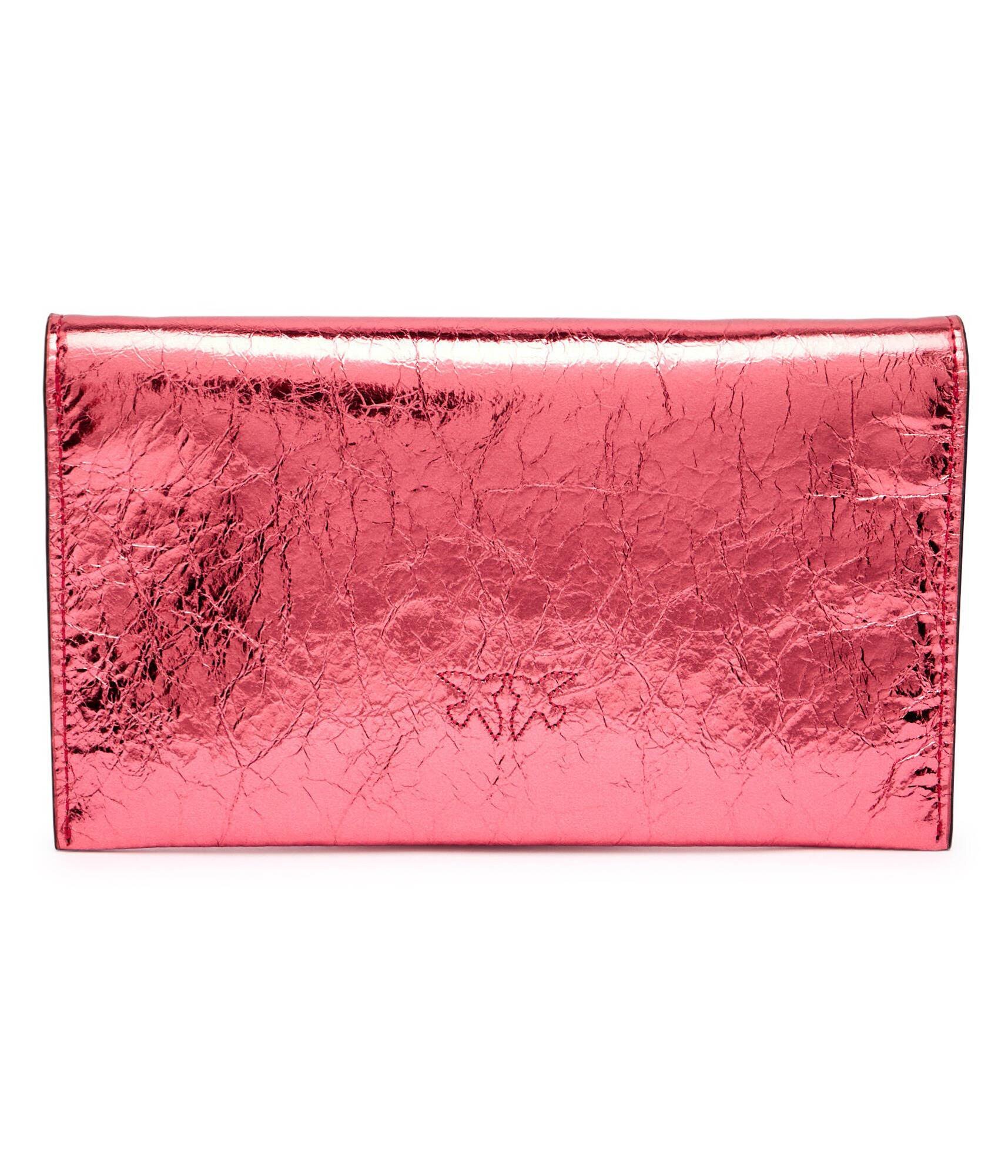 Pinko De piele poșetă plic Flat Purse Mini