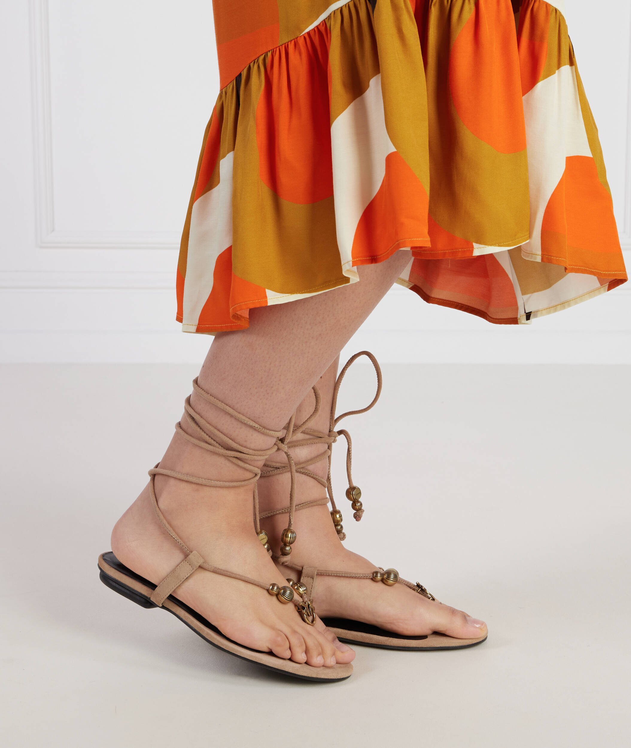 Pinko De piele sandale Elodie