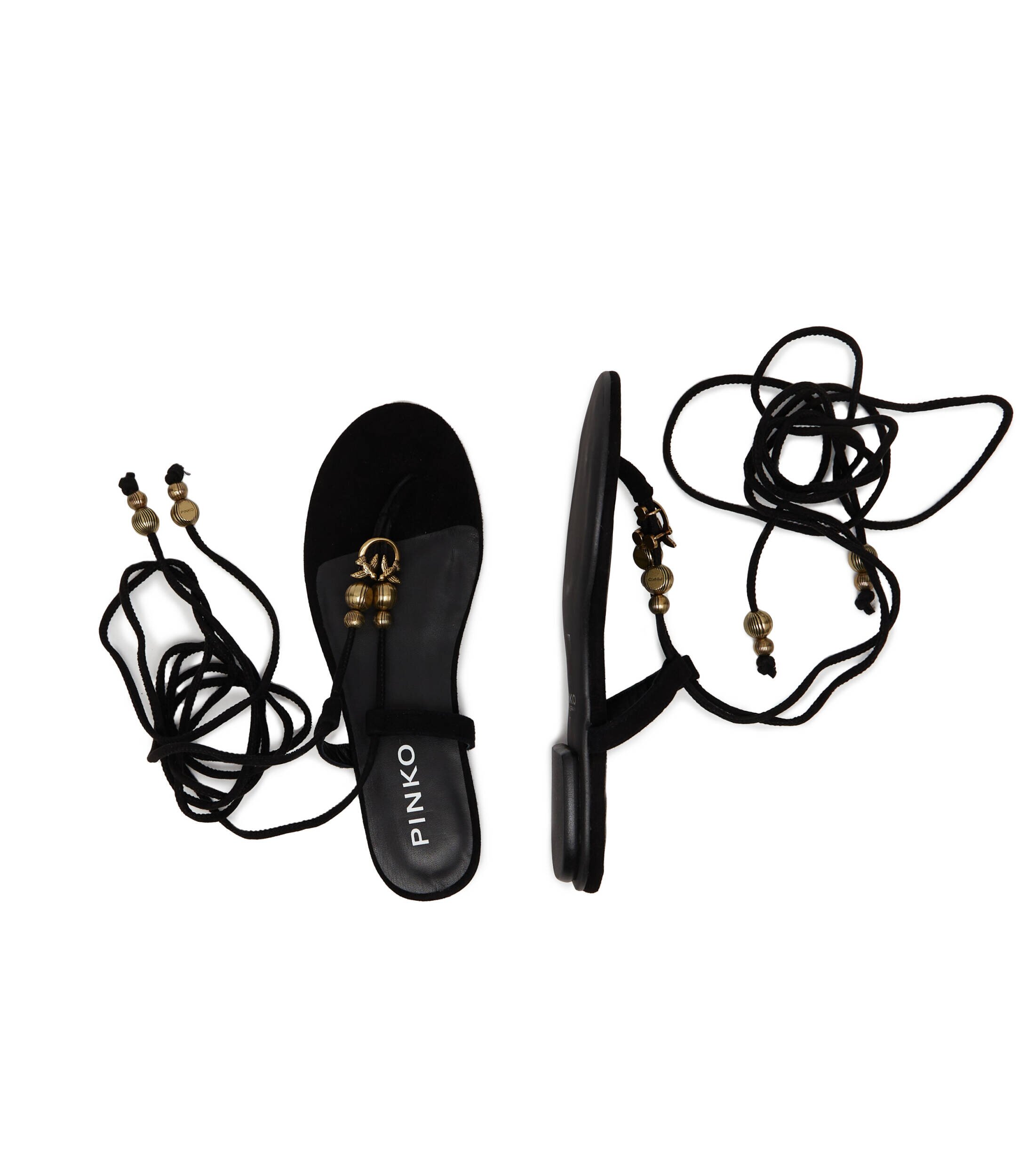 Pinko De piele sandale Elodie
