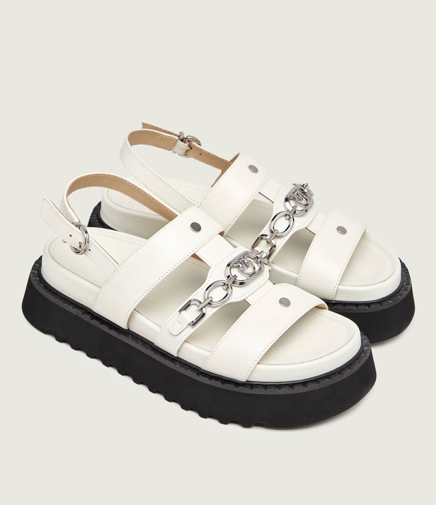 Pinko De piele sandale Kate 06