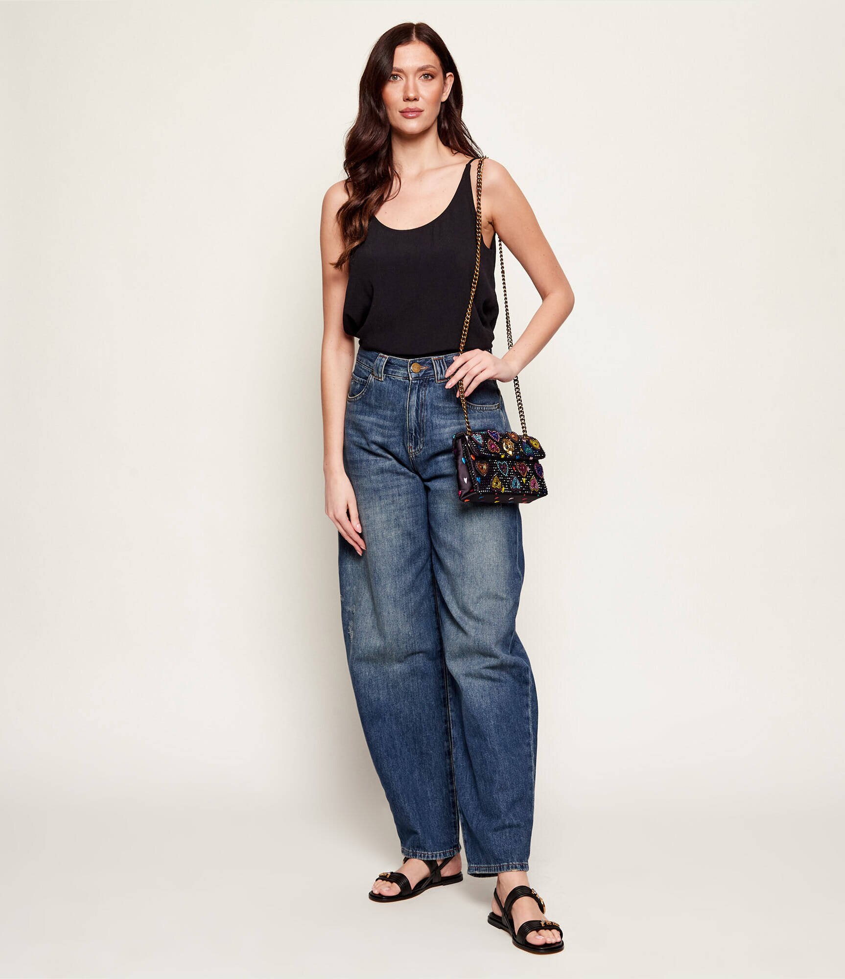Pinko De piele sandale MILLY 08