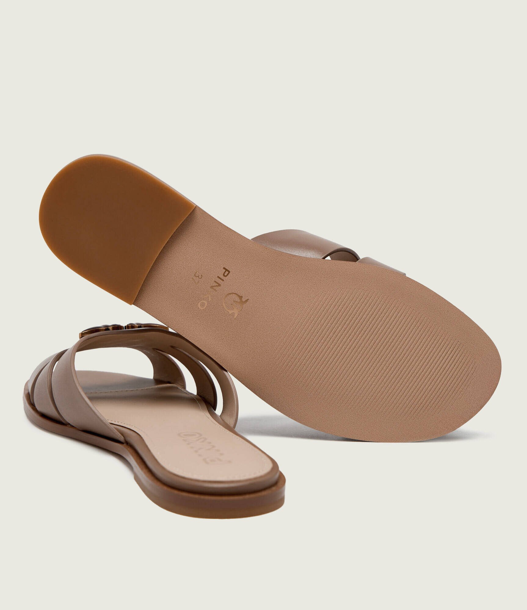 Pinko De piele șlapi MILLY 04