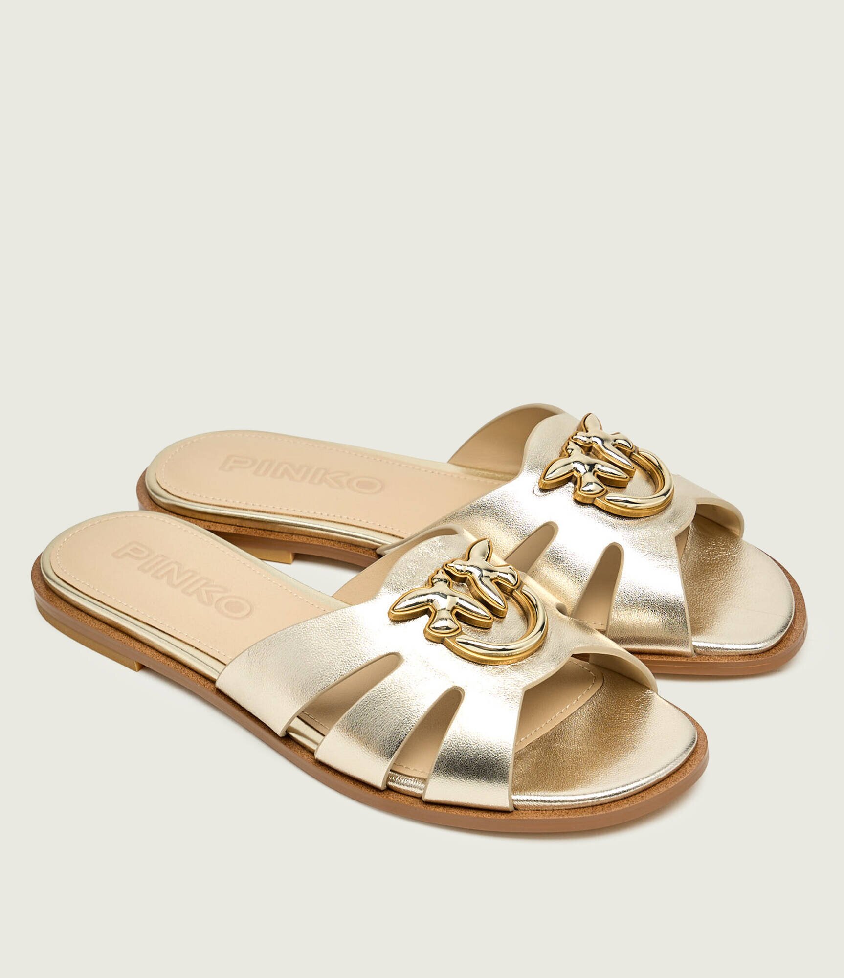 Pinko De piele șlapi MILLY 04