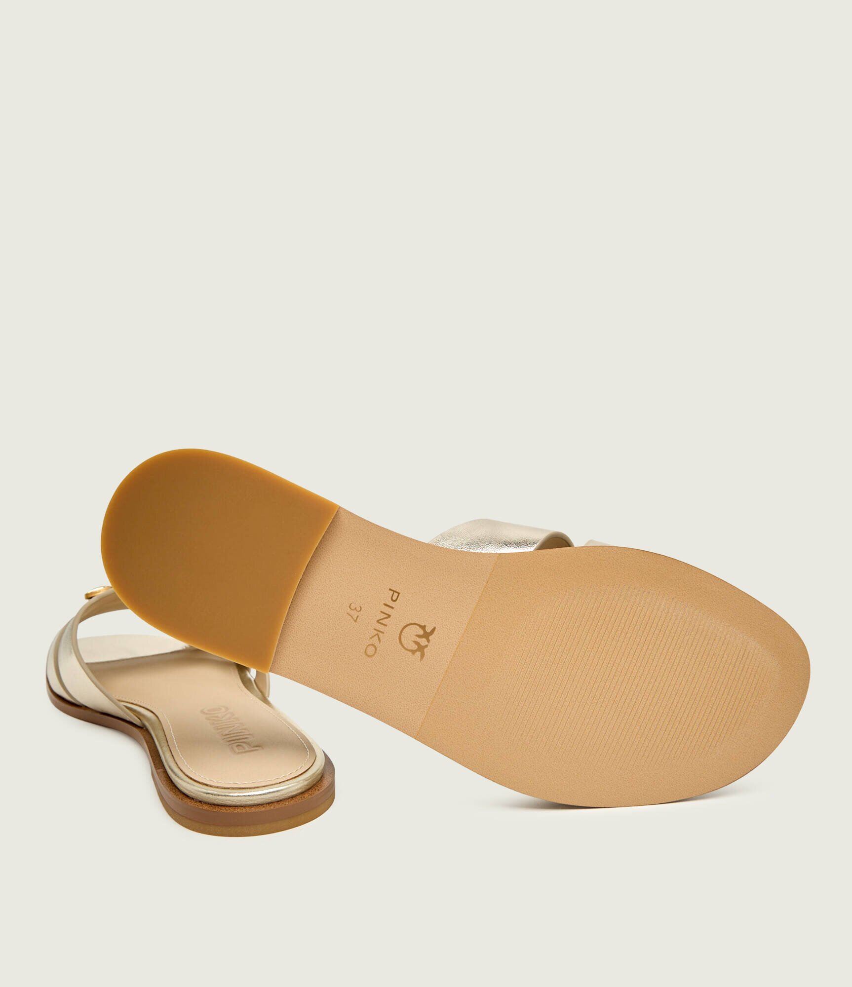 Pinko De piele șlapi MILLY 04