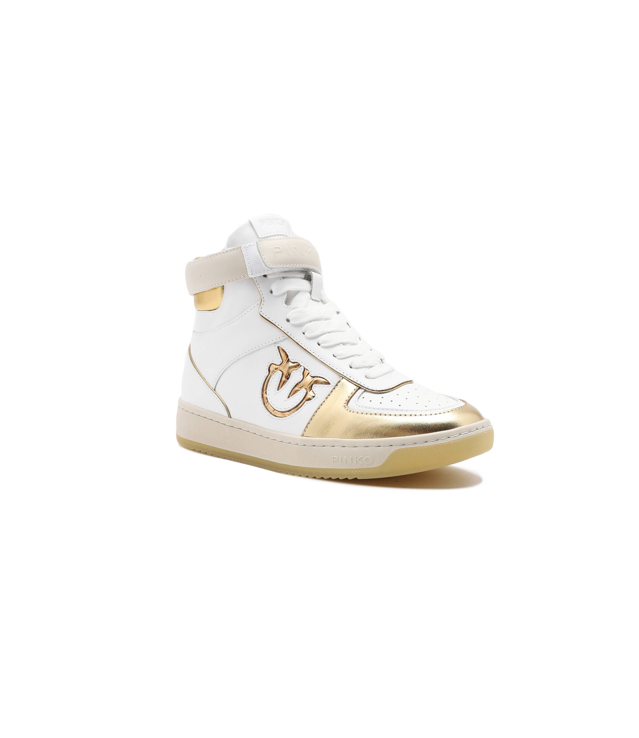 Pinko De piele sneakers Lorena Basket Hi
