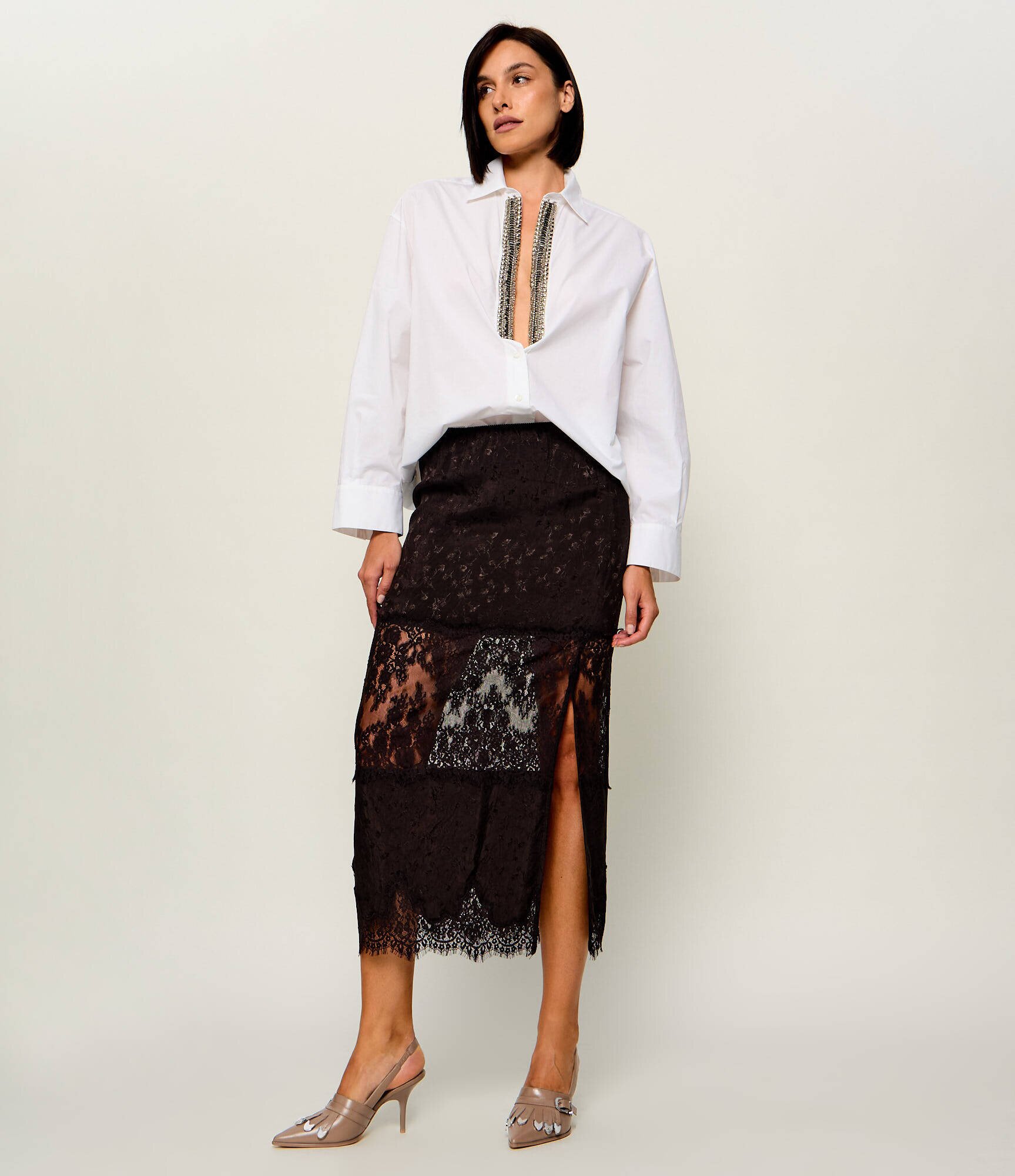 Pinko De piele tocuri Lady 04