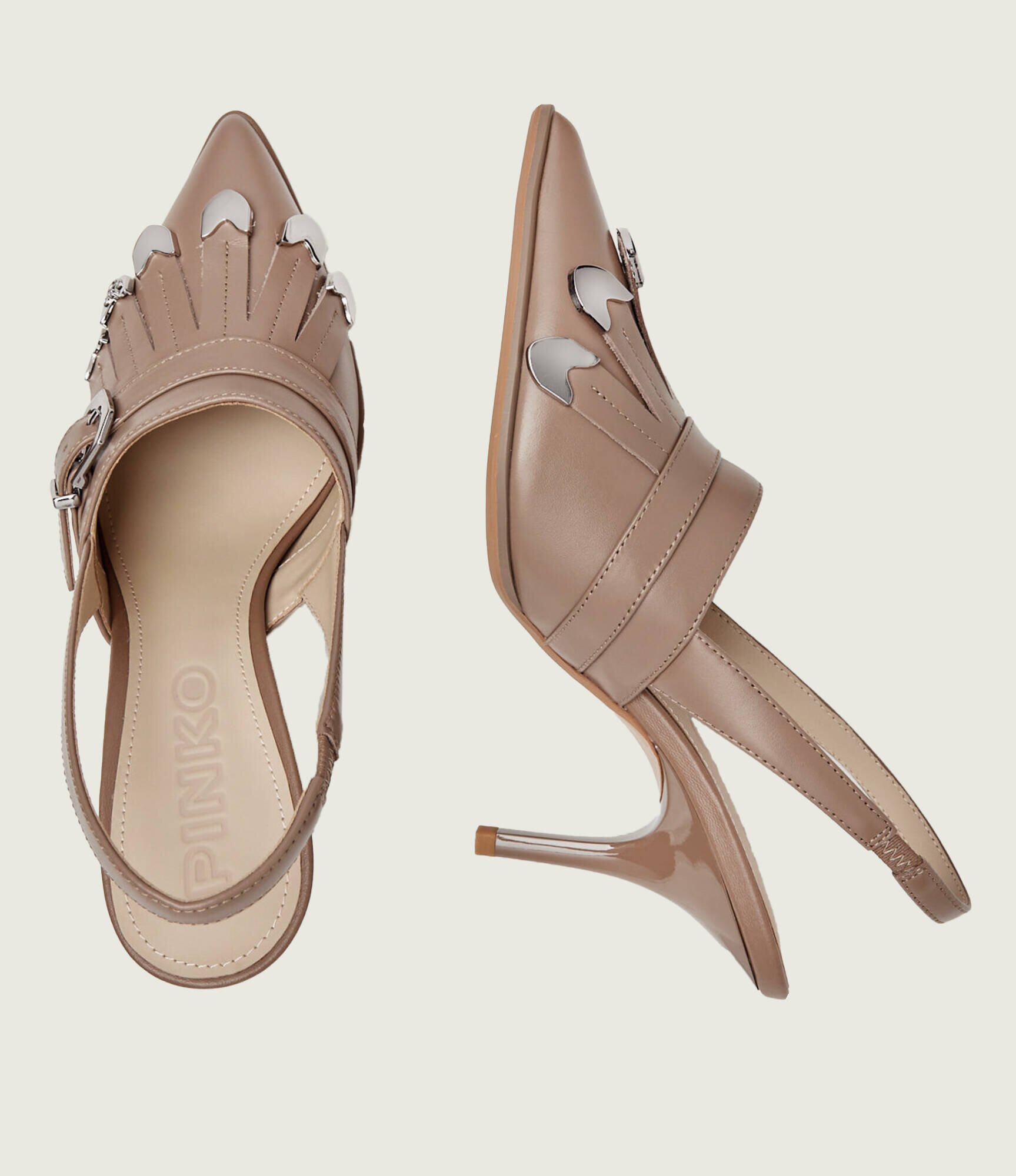 Pinko De piele tocuri Lady 04