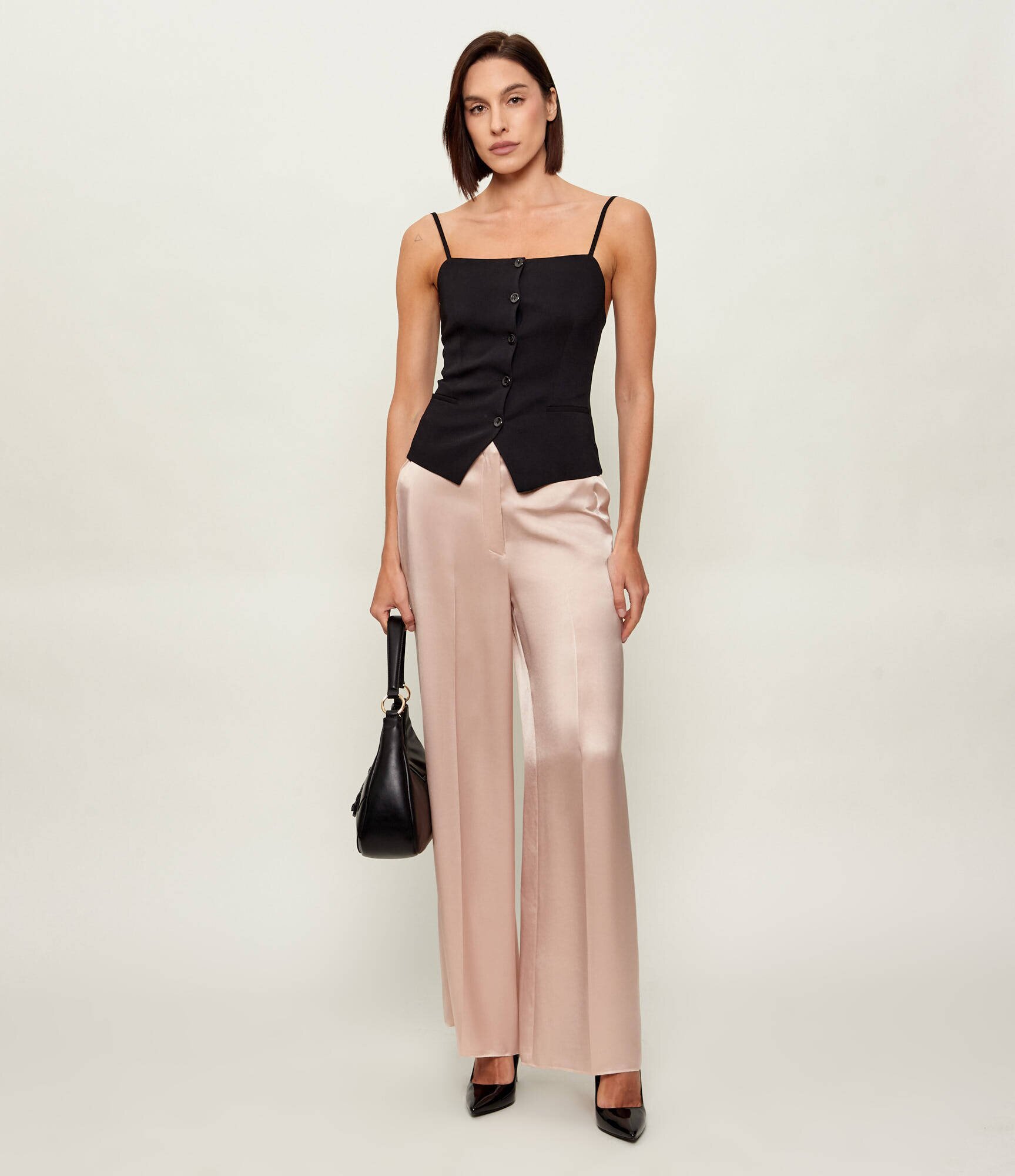 Pinko De satin pantaloni LIMONCELLO | Relaxed fit