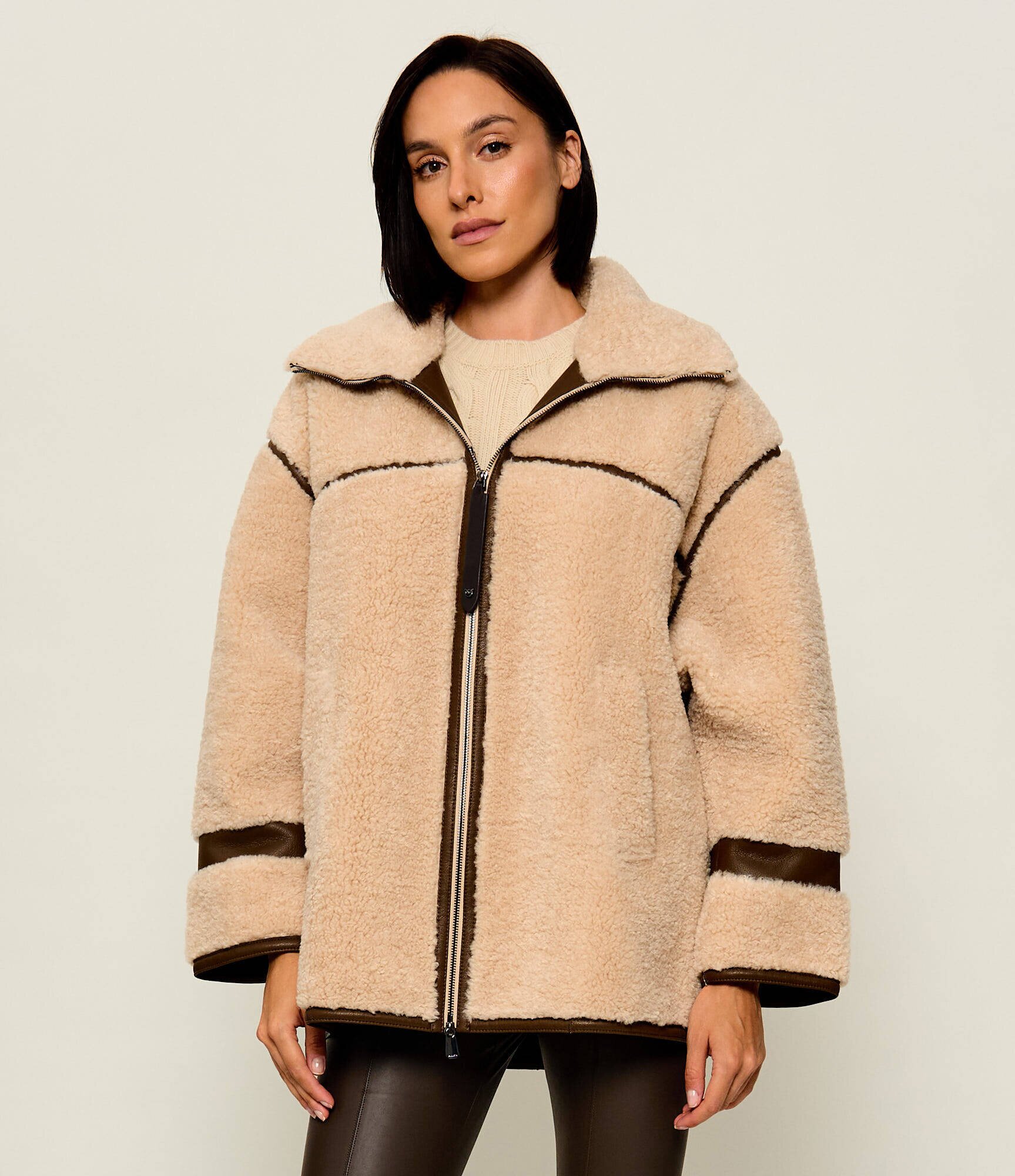 Pinko Din fleece geacă Celosia | Loose fit