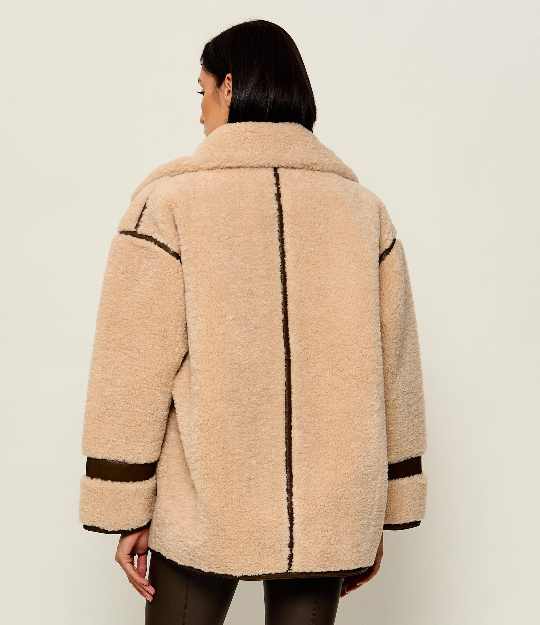 Pinko Din fleece geacă Celosia | Loose fit