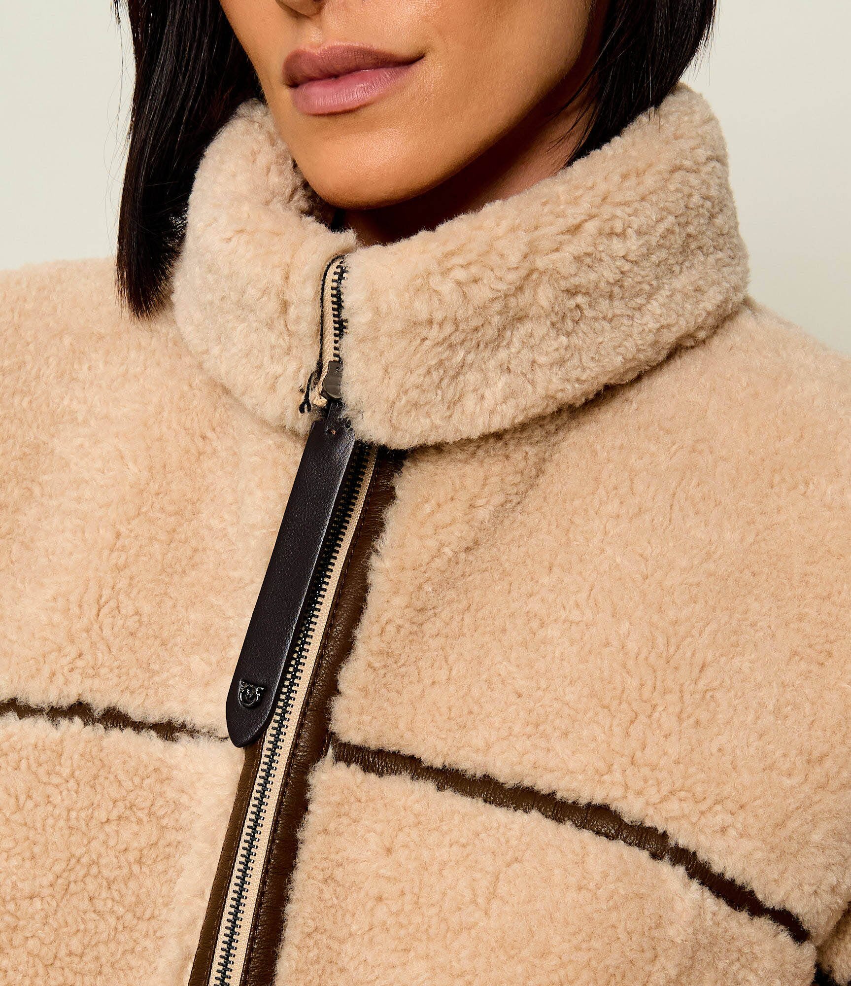 Pinko Din fleece geacă Celosia | Loose fit
