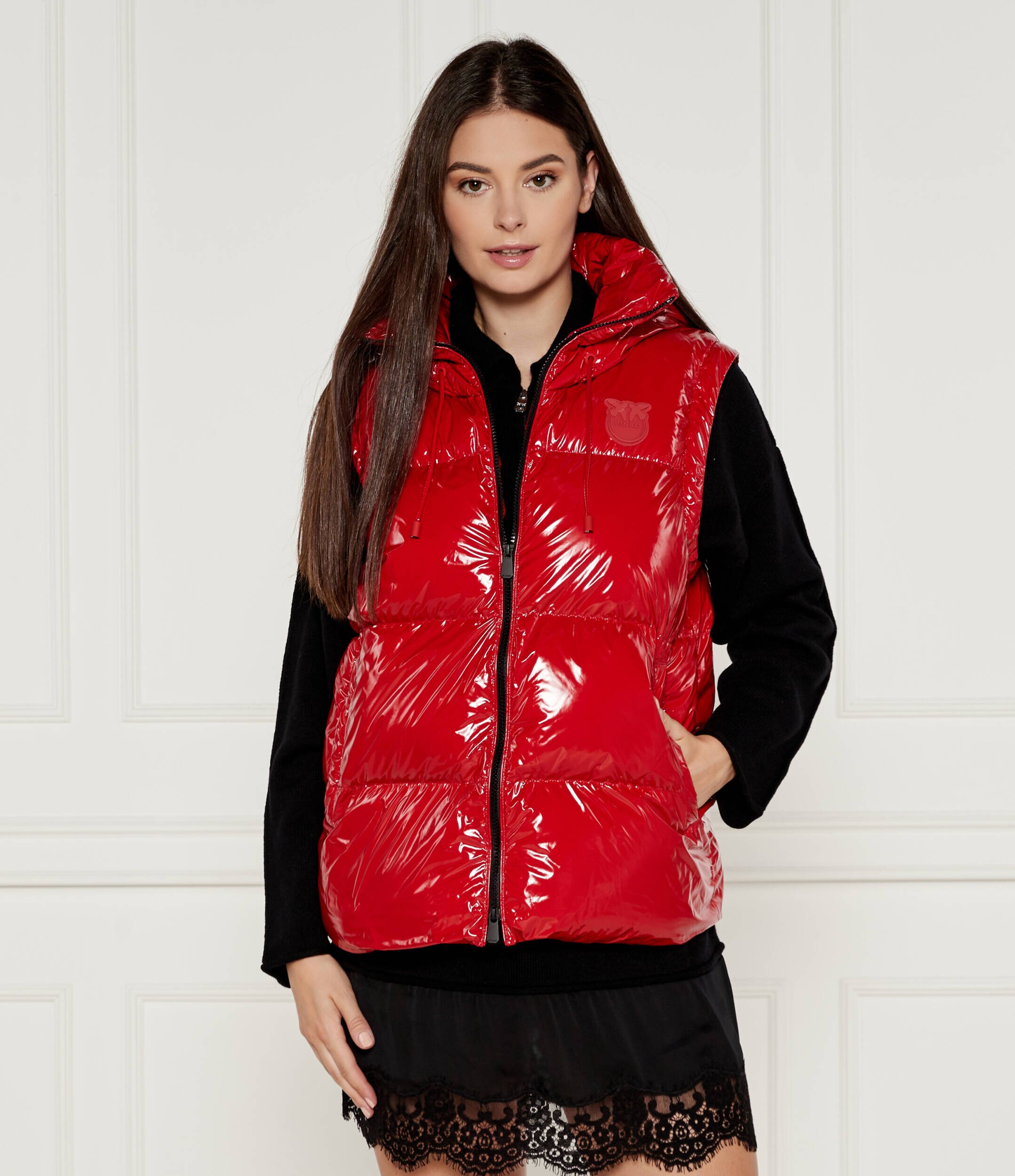 Pinko Geacă 2 în 1 CRYSTAL | Regular Fit