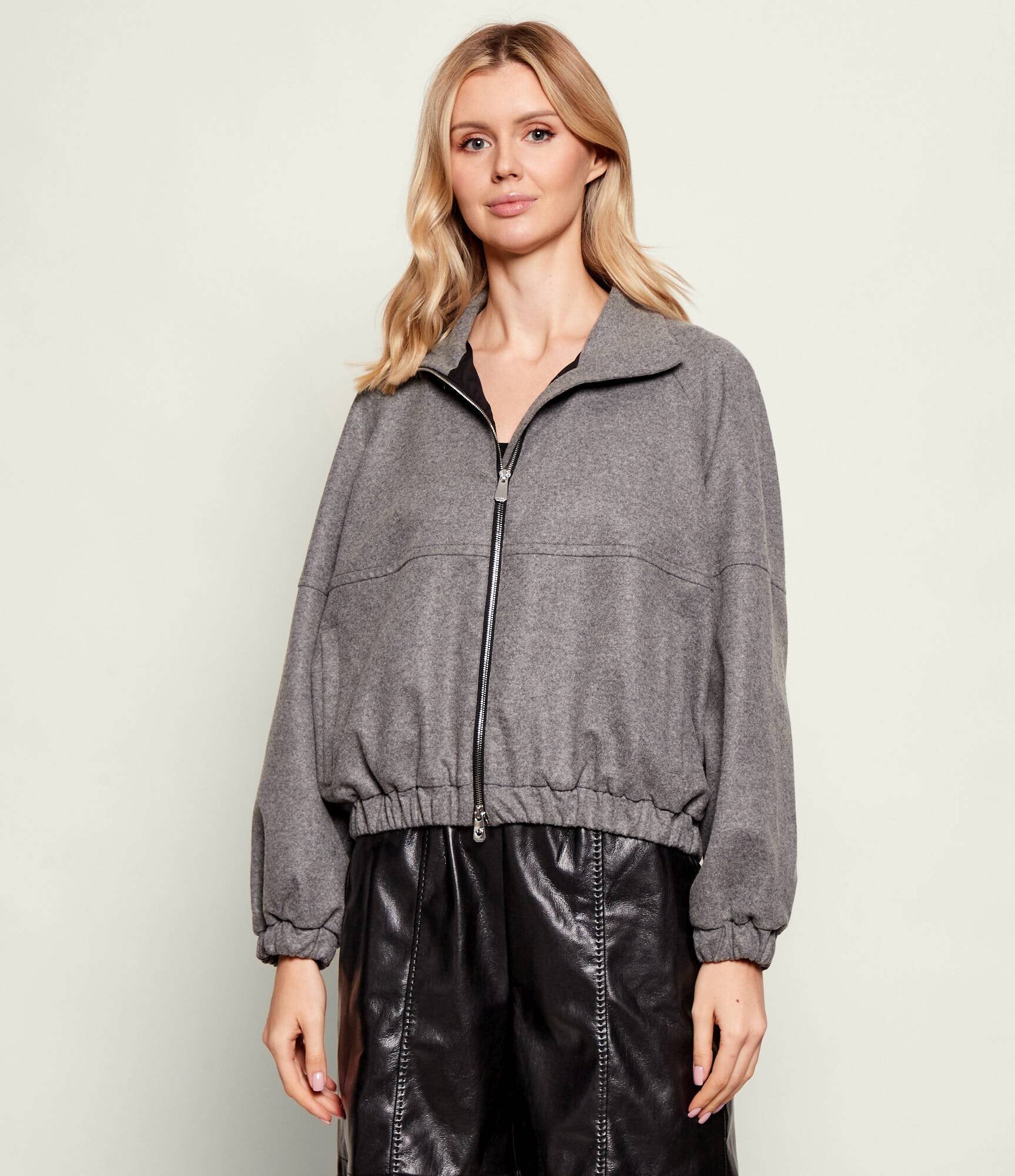 Pinko Geacă Consuelo | Relaxed fit cu adaos de lână
