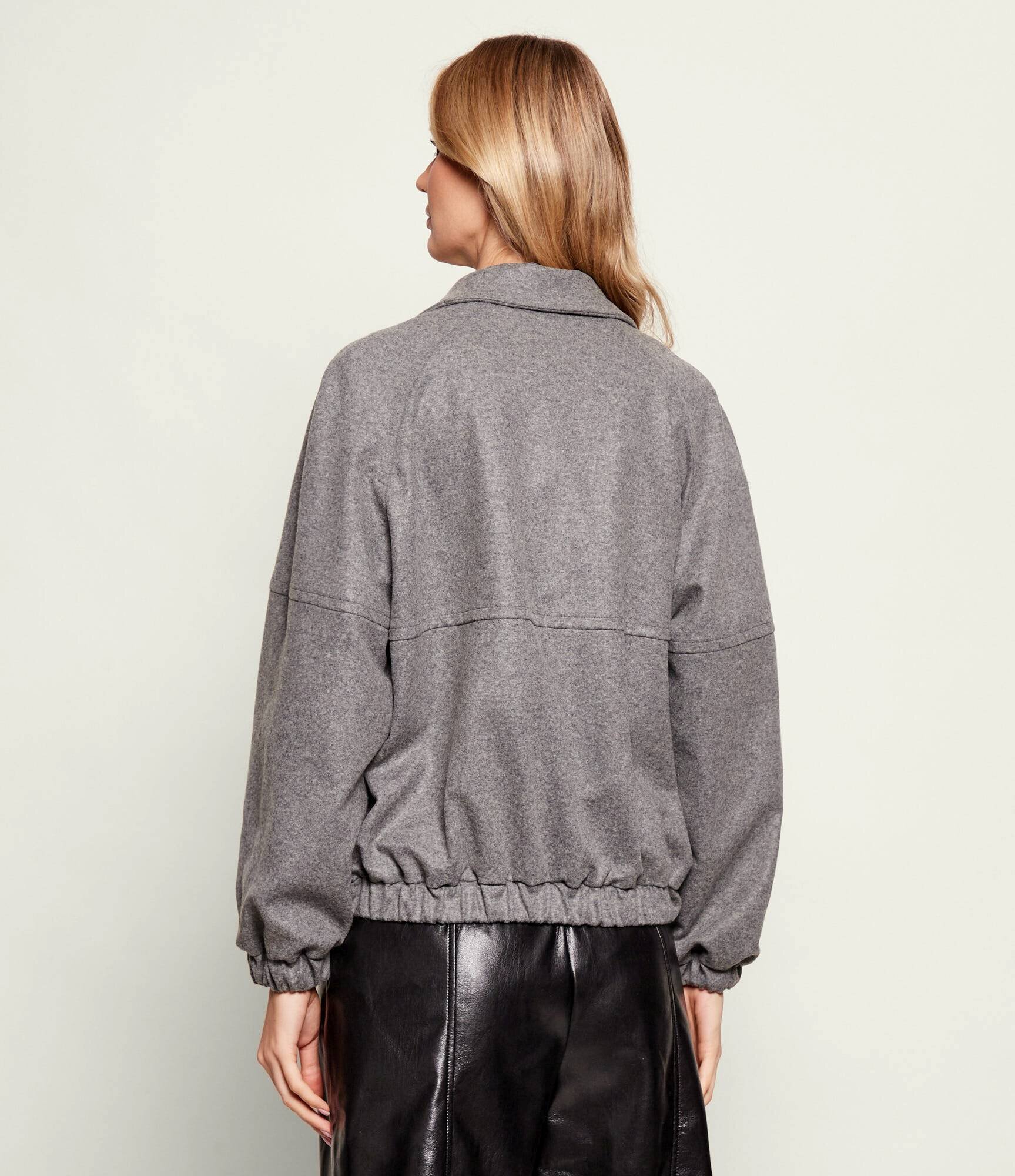 Pinko Geacă Consuelo | Relaxed fit cu adaos de lână