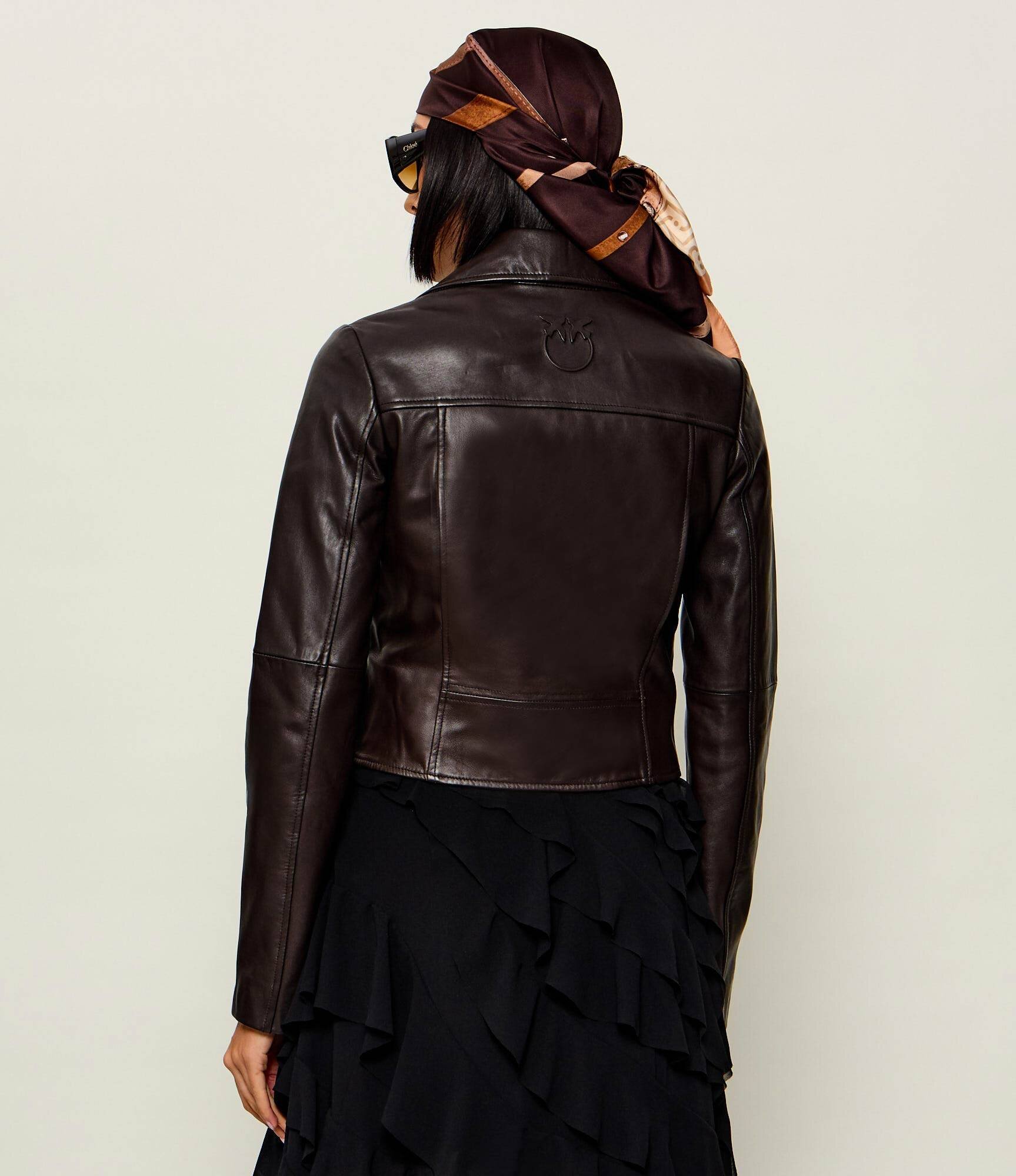 Pinko Geacă de piele New Sensibile | regular fit