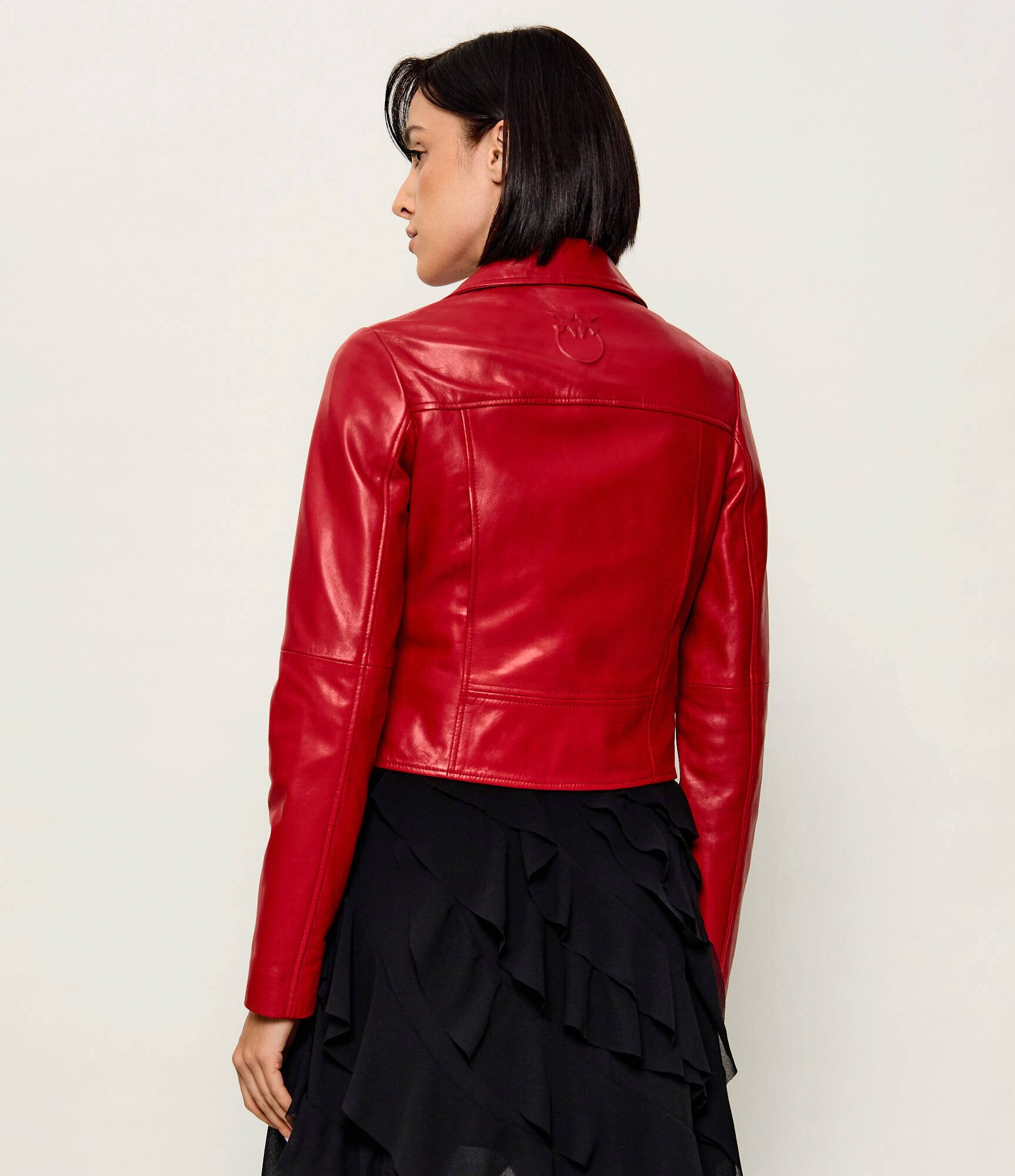 Pinko Geacă de piele New Sensibile | regular fit