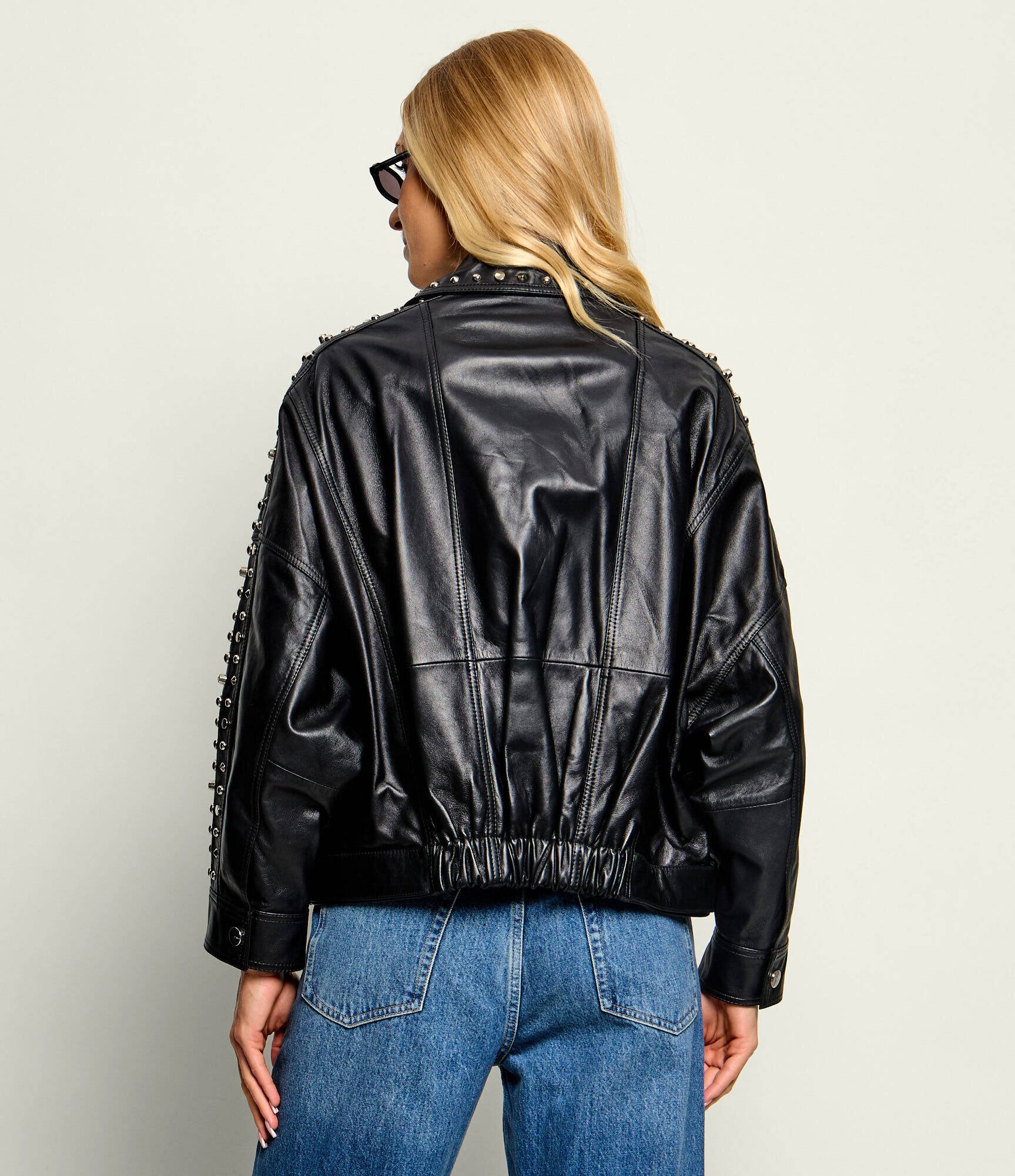 Pinko Geacă de piele | regular fit