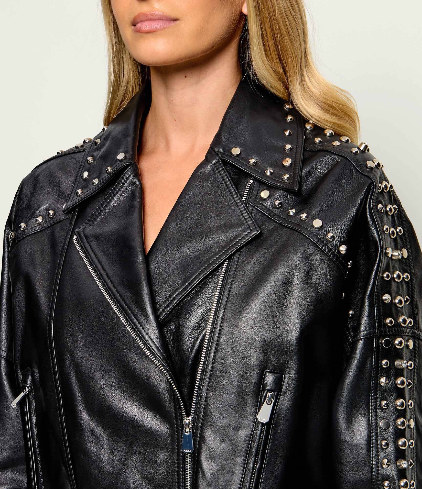 Pinko Geacă de piele | regular fit