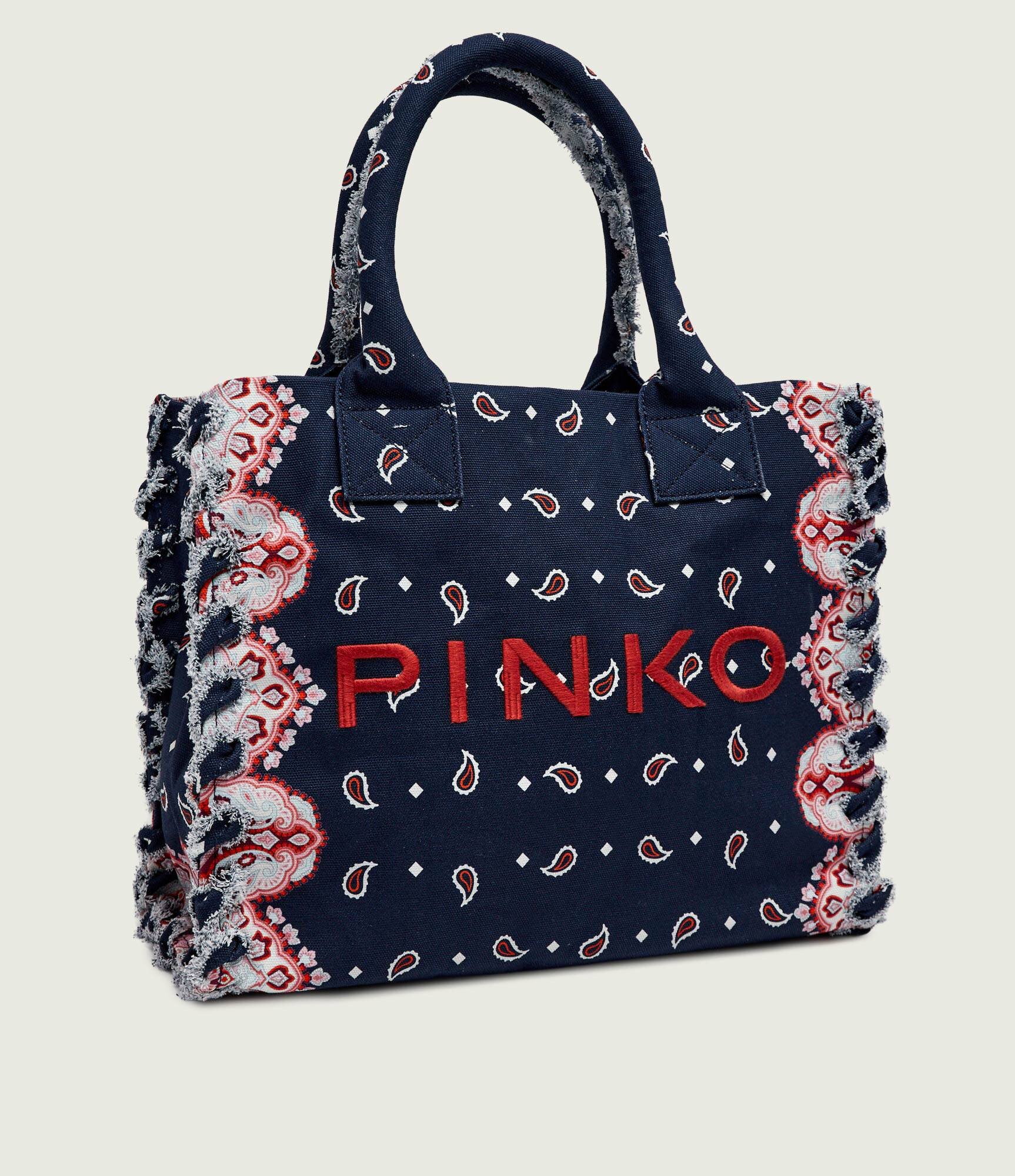 Pinko Geantă de plajă Canvas Tote