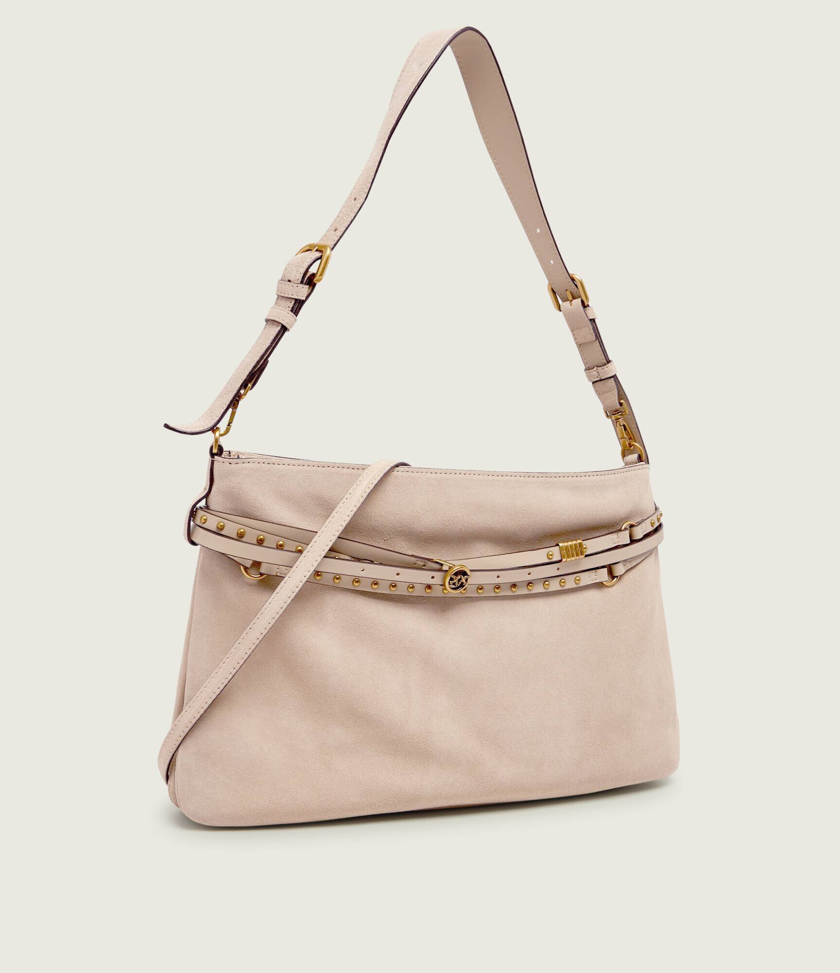 Pinko Geantă pe umăr BELT BAG | piele întoarsă
