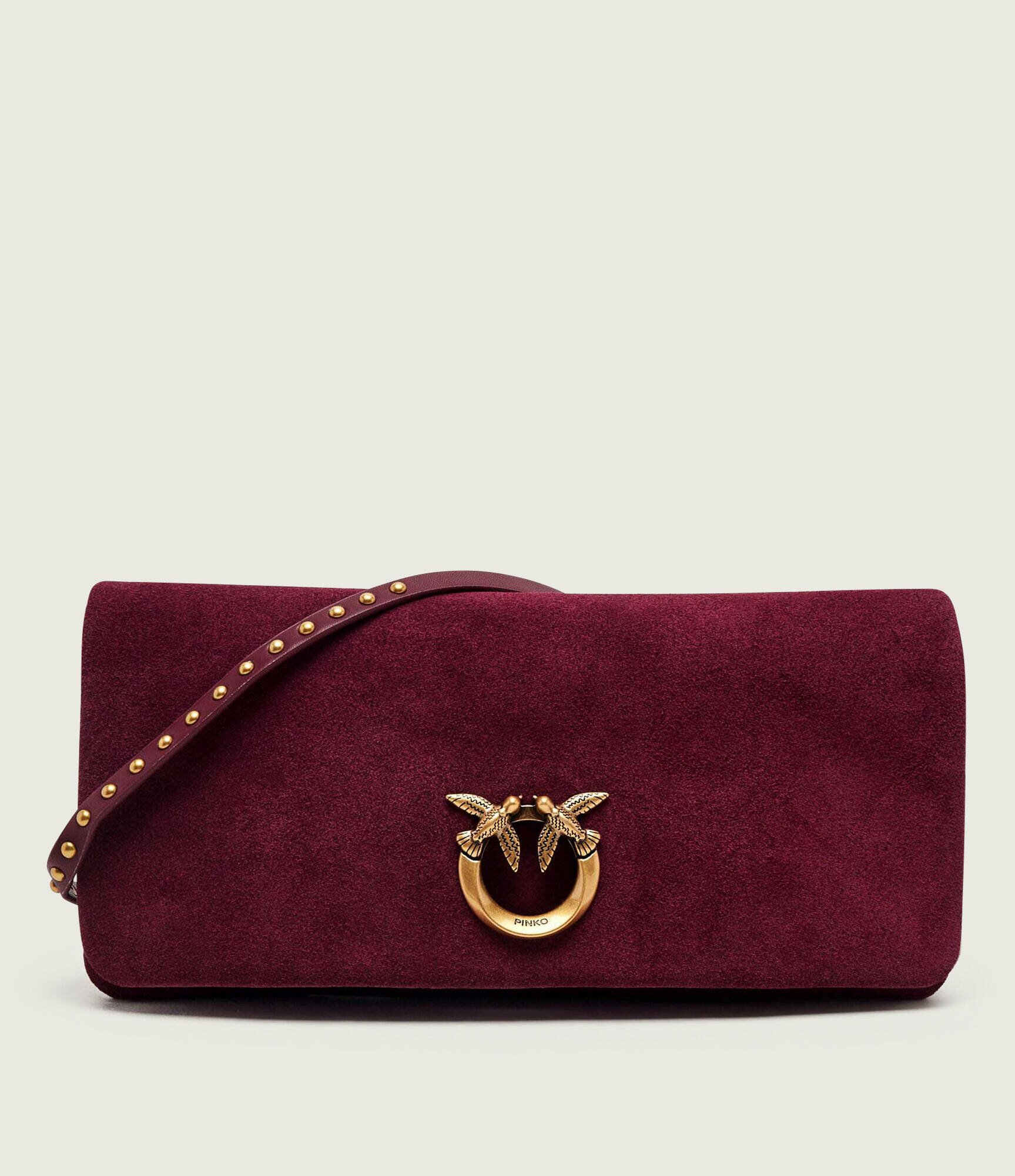Pinko Geantă pe umăr Click Soft Horizontal Classic | piele întoarsă