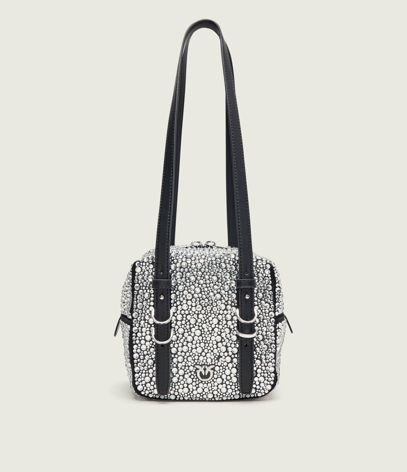 Pinko Geantă pe umăr CUBIC FULL STRASS